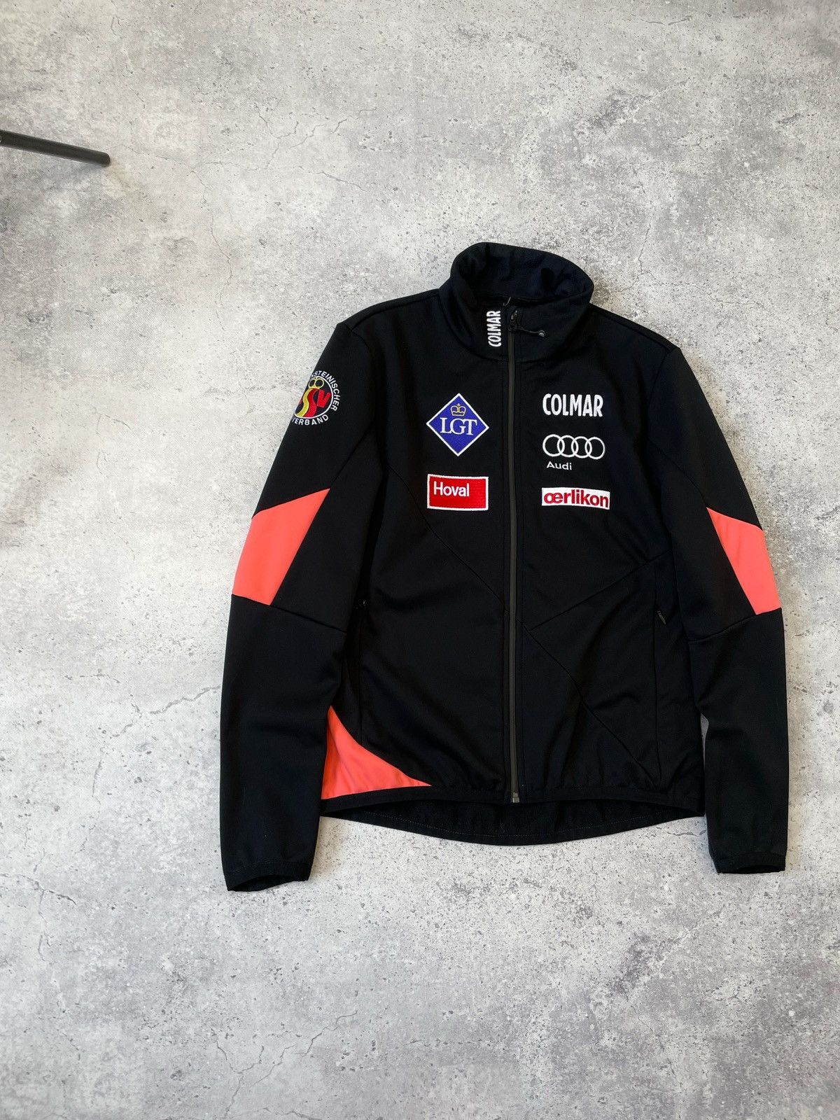 Audi Colmar Liechtenstein Ski Team Audi SoftShell Men's Jacket Size US S / EU 44-46 / 1 - 4 Thumbnail