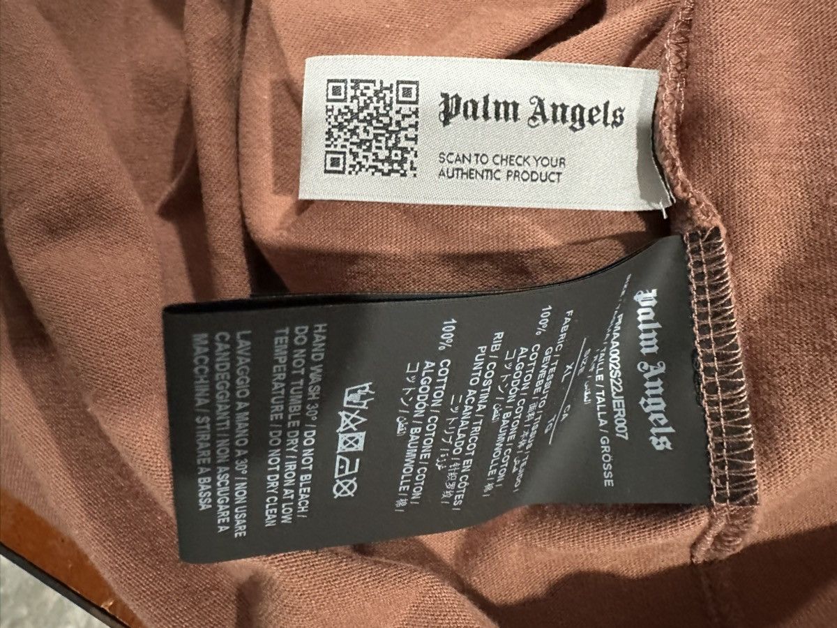 Palm Angels PALM ANGELS CLASSIC LOGO OVER T-SHIRT Size US XL / EU 56 / 4 - 4 Thumbnail