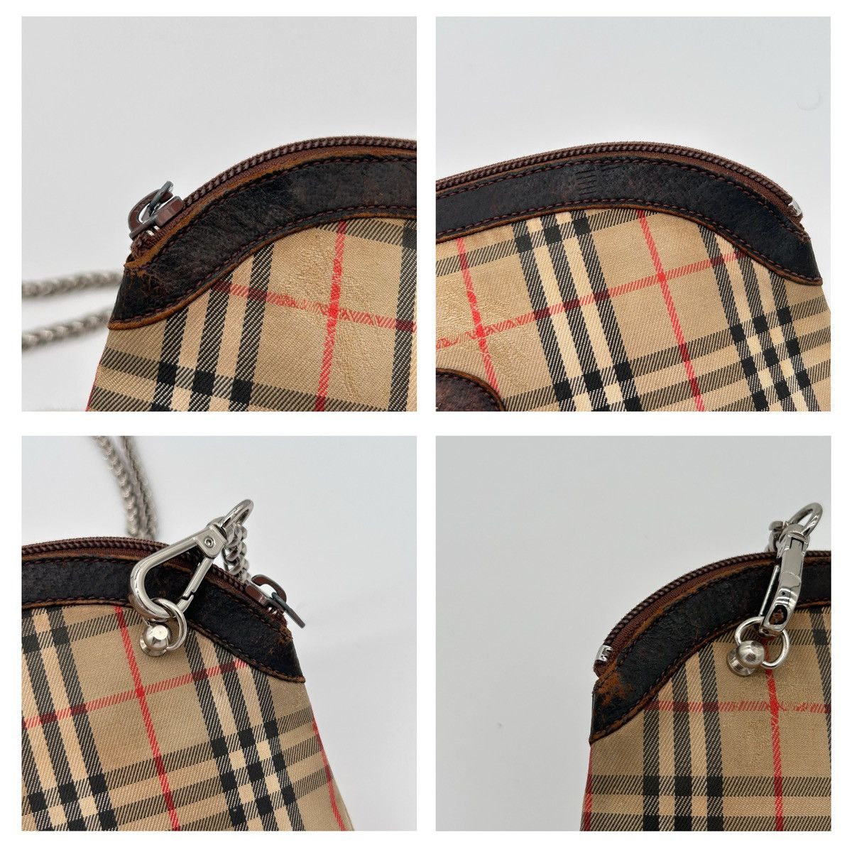 Burberry Vintage Reworked Burberry Shoulder Bag Size ONE SIZE - 10 Thumbnail