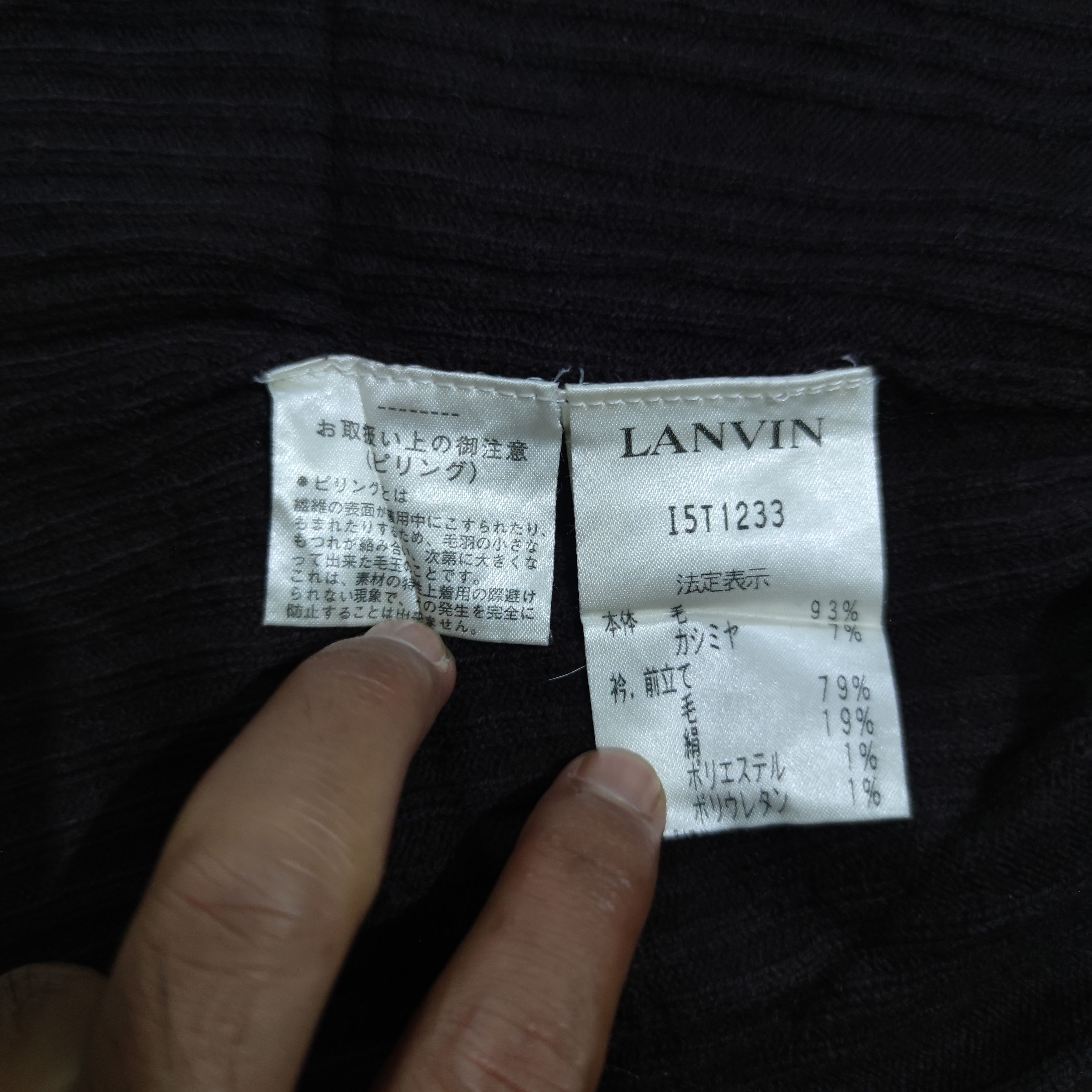 Lanvin Lanvin Collection Nice Design Cardigan Size S / US 4 / IT 40 - 3 Thumbnail