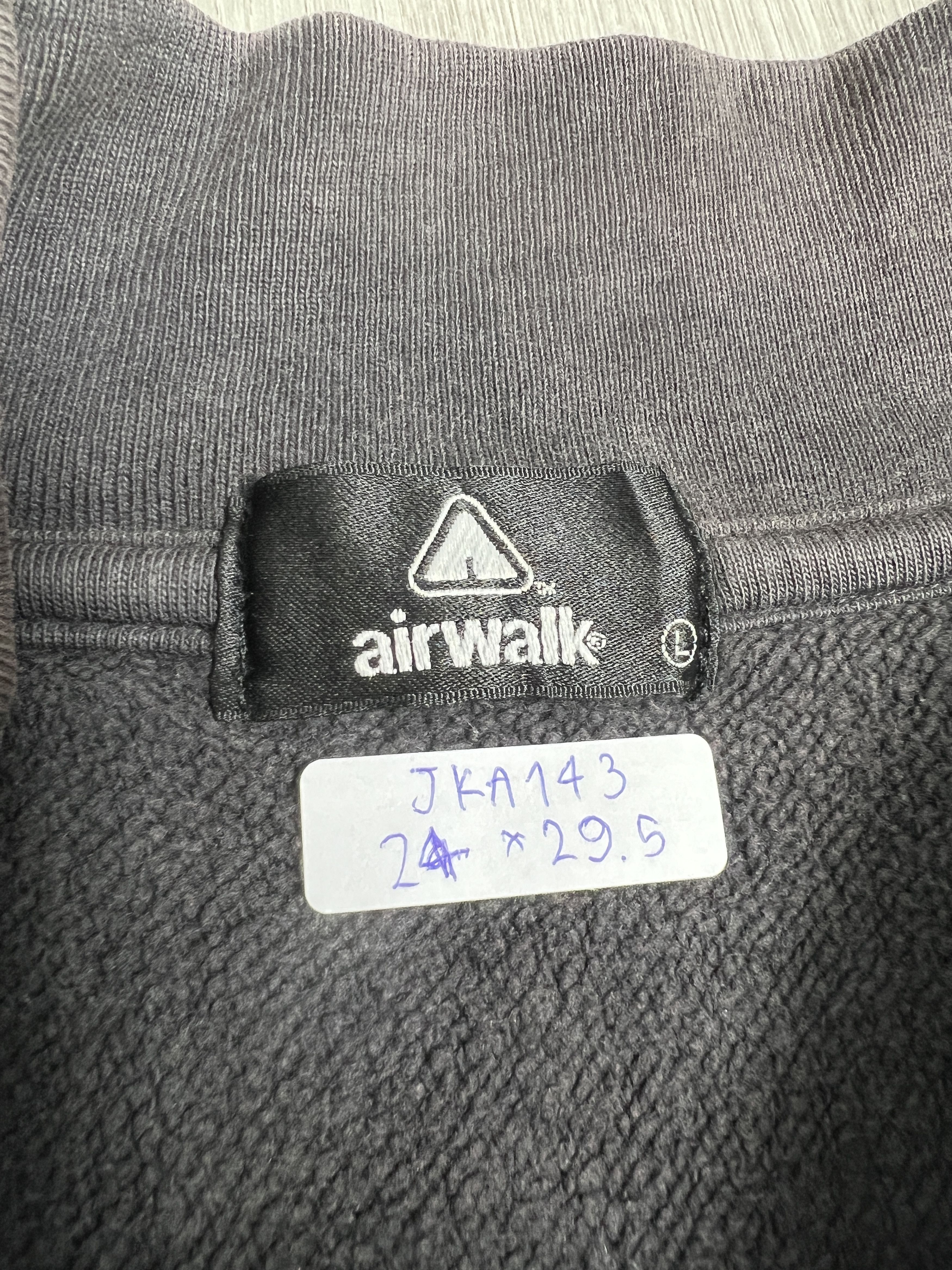 Airwalk Vintage Airwalk Mini Logo Zipped Sweatshirt (L) JKA143 Size US L / EU 52-54 / 3 - 3 Thumbnail