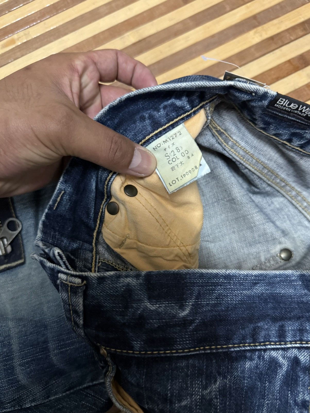 Japanese Brand Blue Way Japan Style Cargo Pants / Streetwear / W Size US 30 / EU 46 - 7 Thumbnail