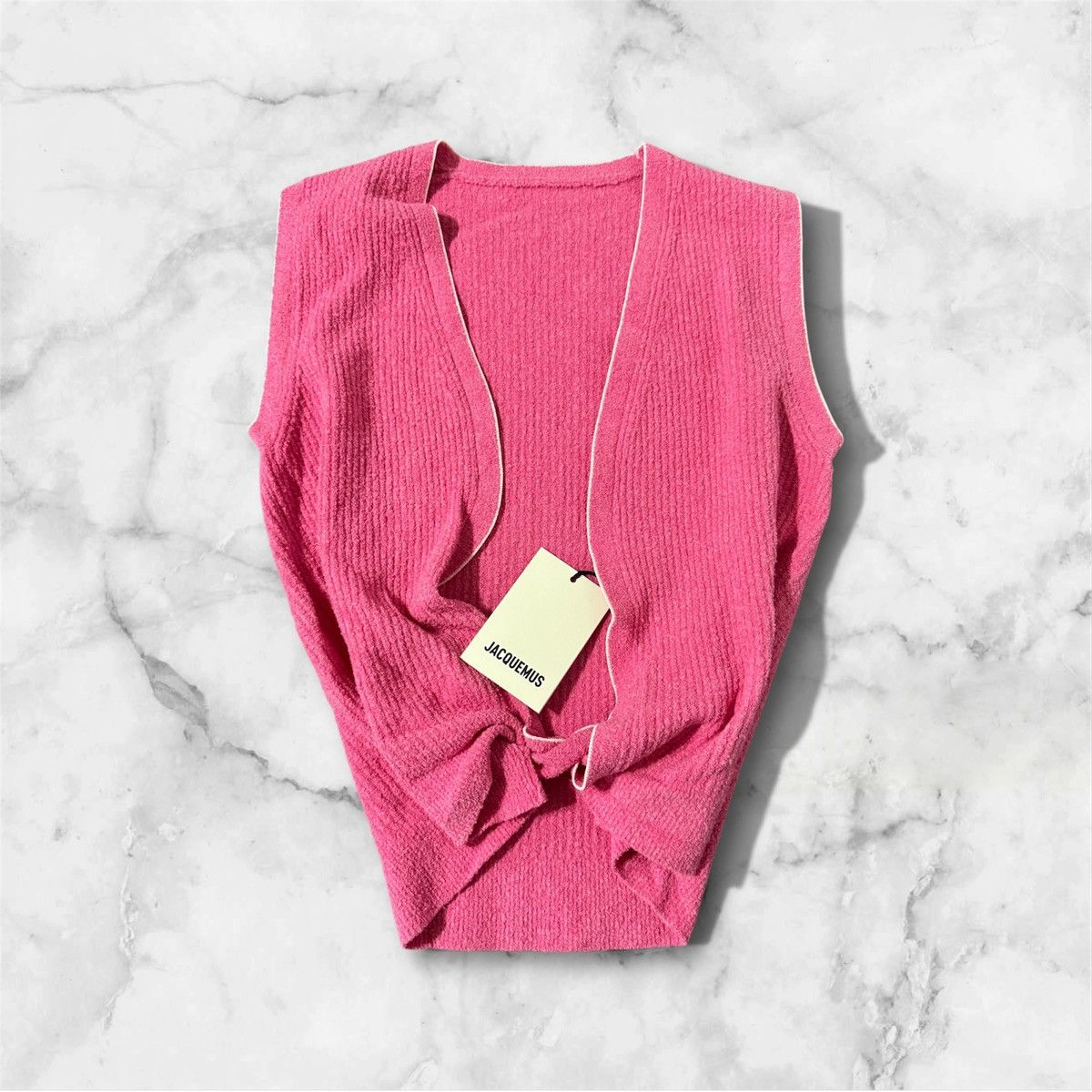 Jacquemus Jacquemus Le Haut Noué Pollunder Size S / US 4 / IT 40 - 1 Thumbnail