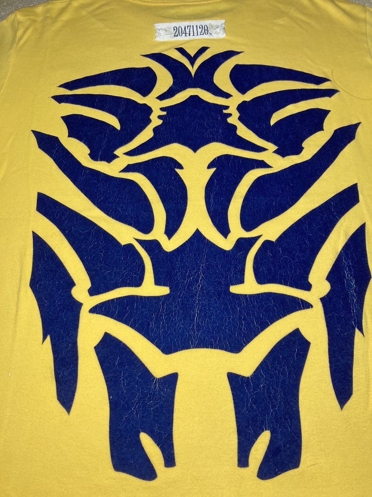 20471120 × Beauty Beast 90s 20471120 Evangelion Yellow Tattoo Unit Top SS98 Hyoma BB Size US M / EU 48-50 / 2 - 9 Thumbnail