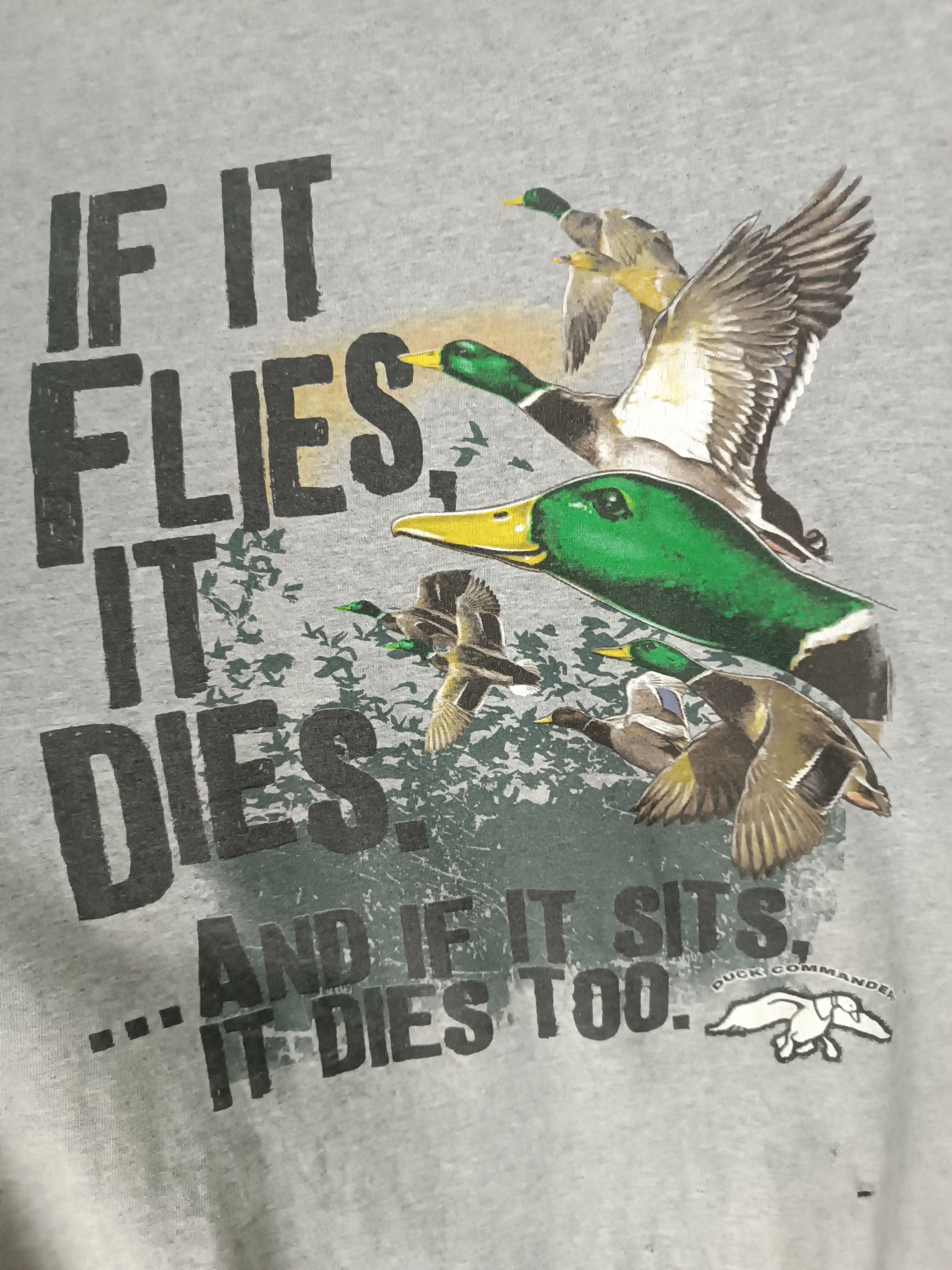 Vintage VINTAGE DUCK COMMANDER FUNNY QUOTES HUMOR ADULT TEE Size US L / EU 52-54 / 3 - 8 Thumbnail