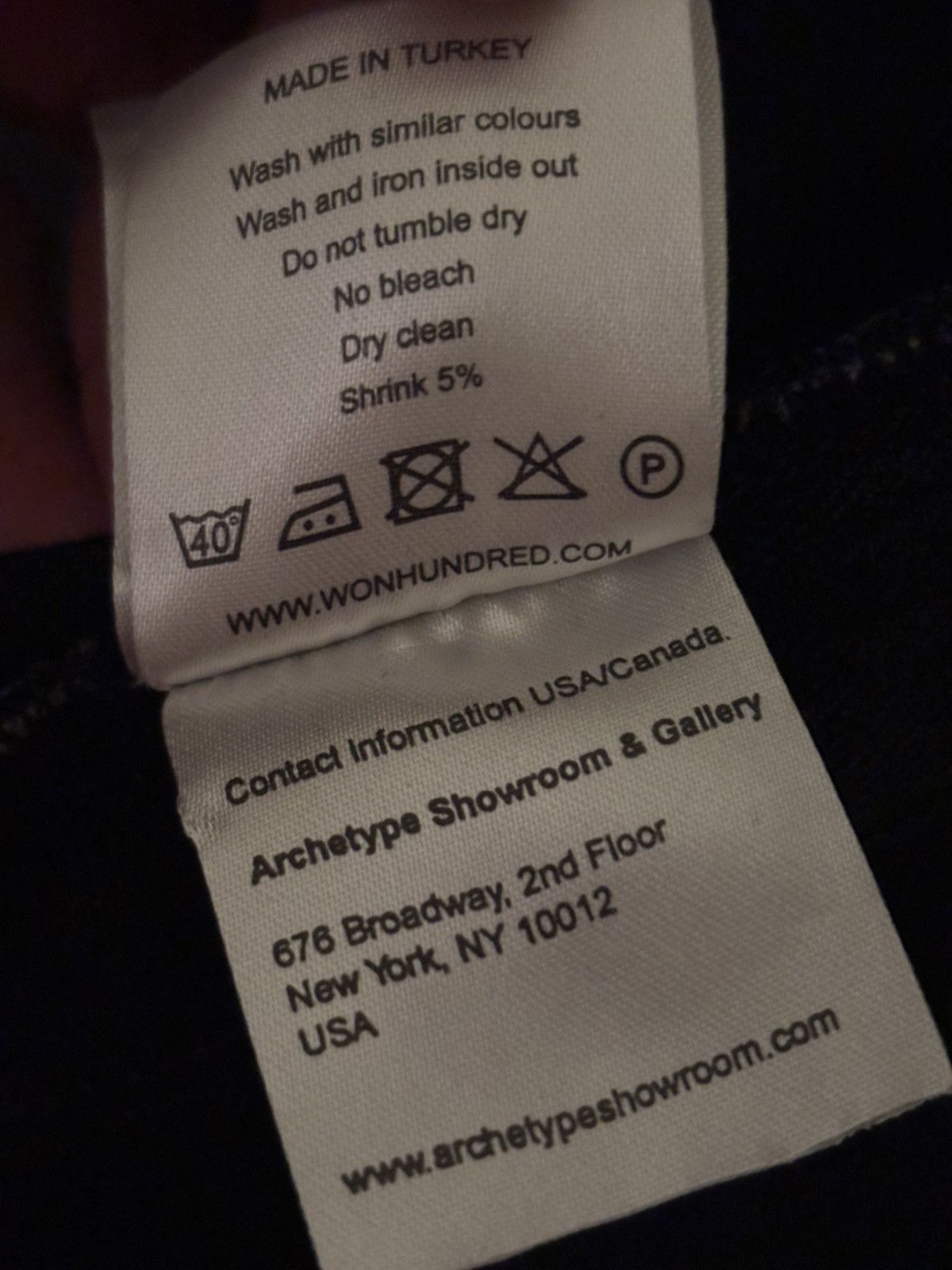 Won Hundred Black Won Hundred Jean Jacket Size US M / EU 48-50 / 2 - 7 Thumbnail