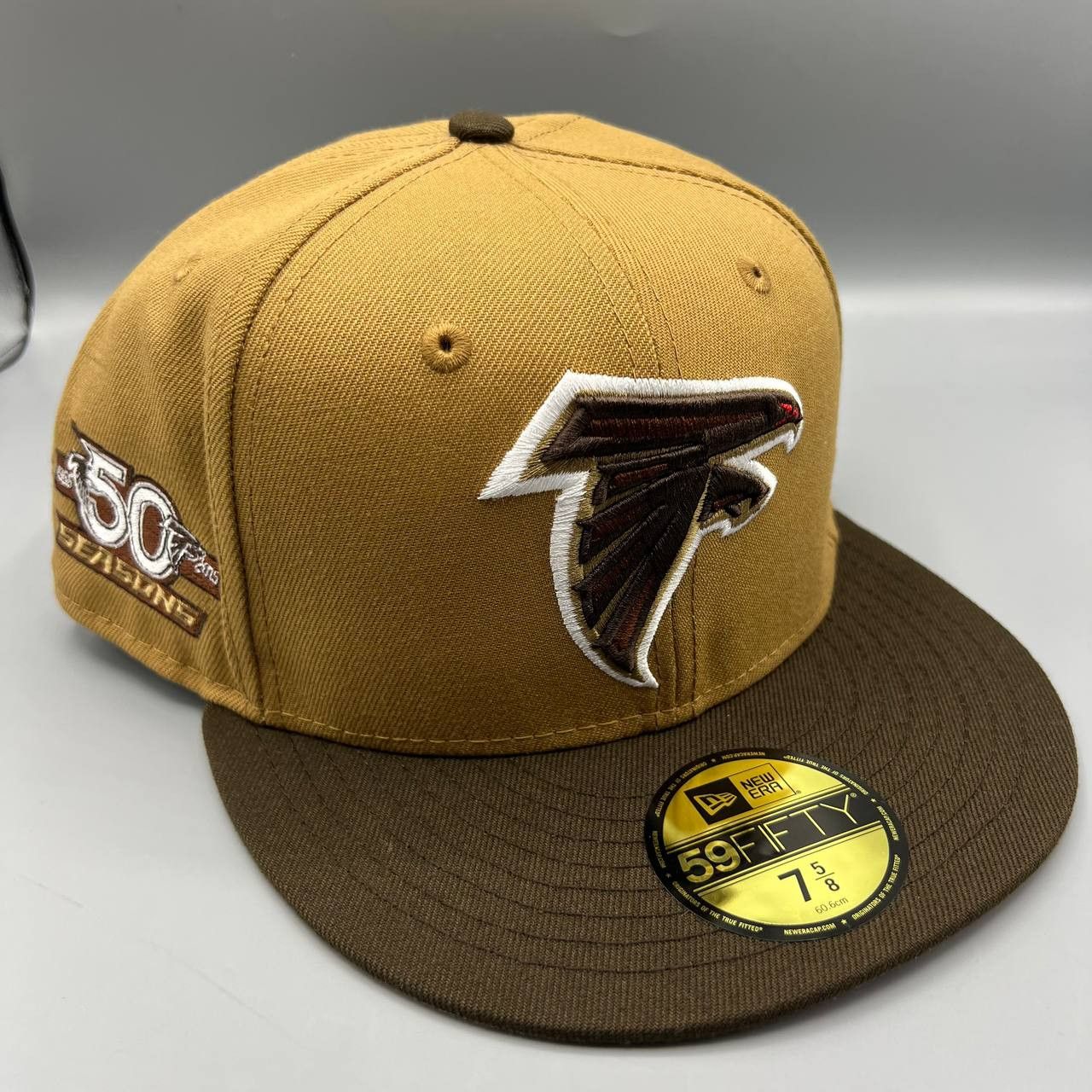 Atlanta Falcons Hat Men 5/8 59Fifty New Era Fitted Cap