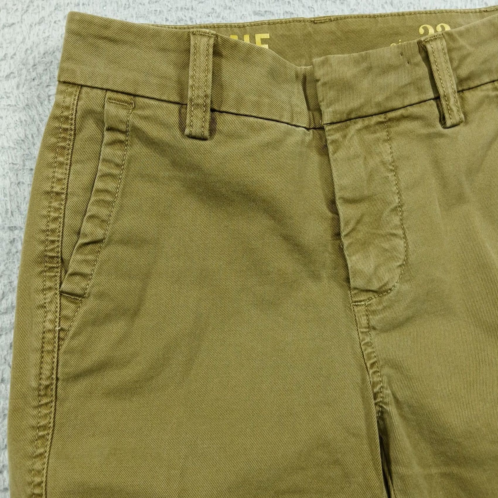 J.Crew J. Crew Sammie Chino Pants Crop Slim Kick Flare Green Womens 23 NWT Moss Size 40" / US 18 - 6 Thumbnail