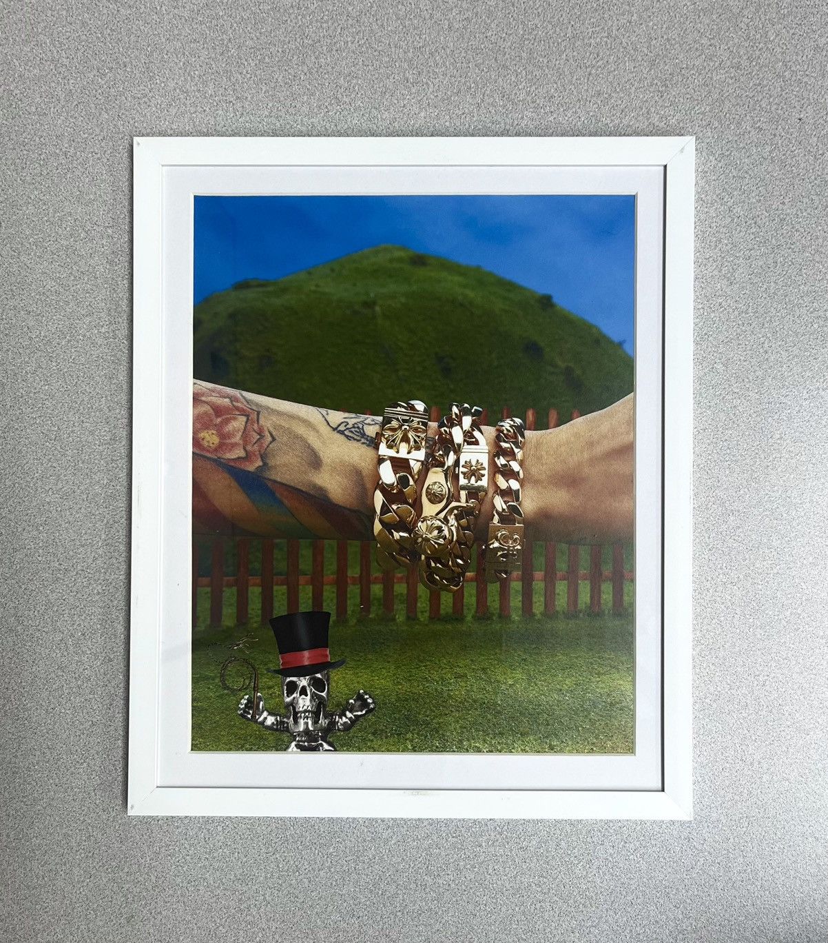 Chrome Hearts Chrome Hearts CH bracelet 9x11 Framed poster Size ONE SIZE - 1 Thumbnail