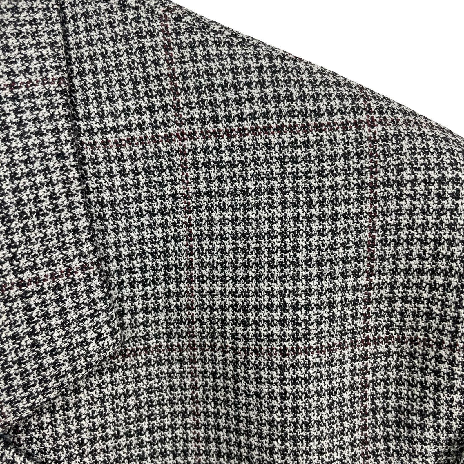 Joseph Abboud Jos. A. Bank Men's 100% Wool 2-Button Blazer Gray/Purple Hou Size 42R - 5 Thumbnail