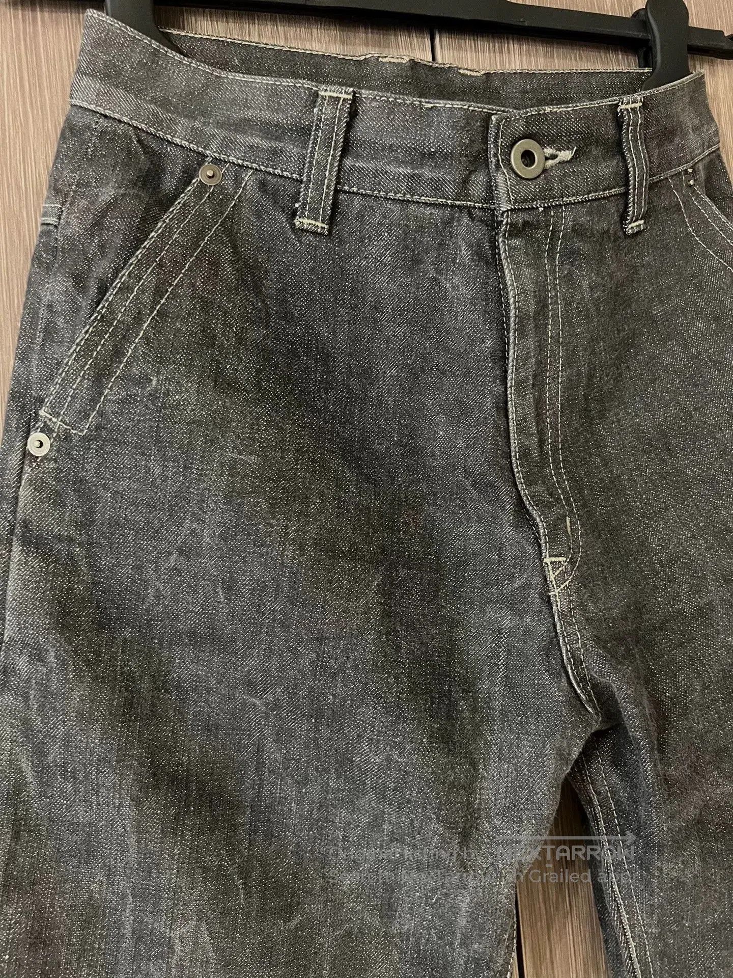 Julius Julius NUKE Straight Cut Denim Pants. Size US 30 / EU 46 - 4 Thumbnail