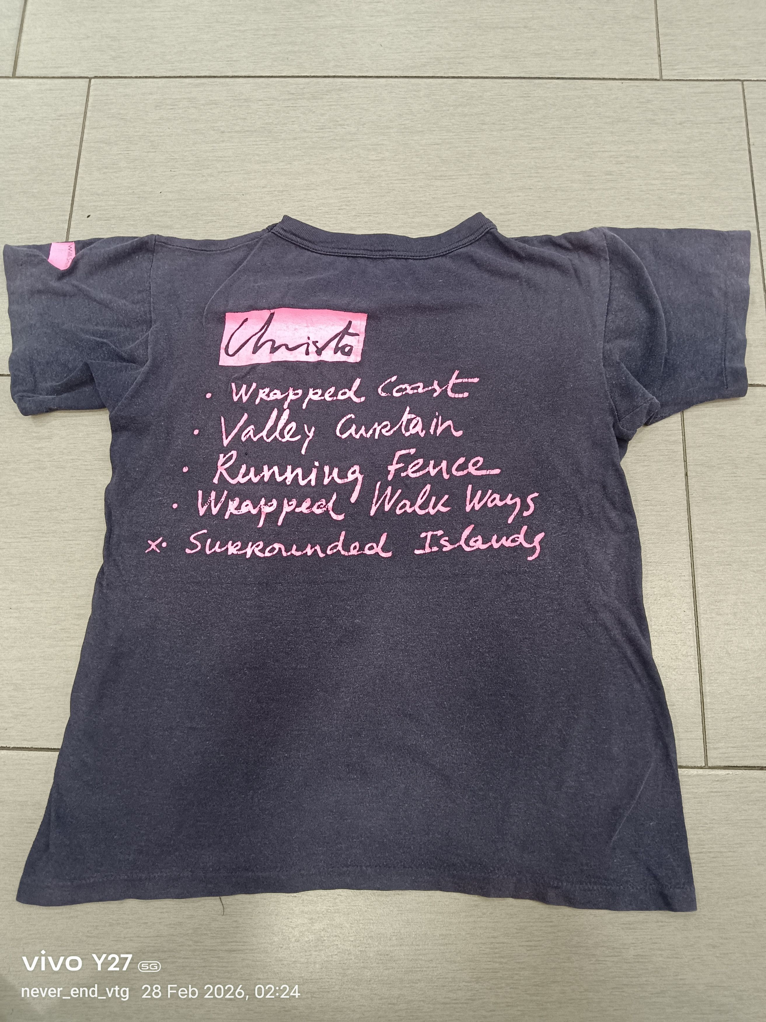 Vintage Vintage 80s CHRISTO JEANNE-CLAUDE Size US S / EU 44-46 / 1 - 2 Thumbnail