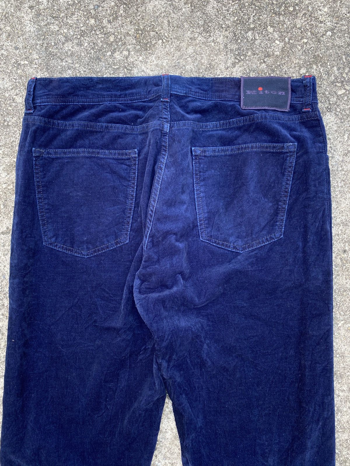 Kiton Kiton Napoli Italy Velvet Corduroy Pant Size US 33 - 10 Thumbnail