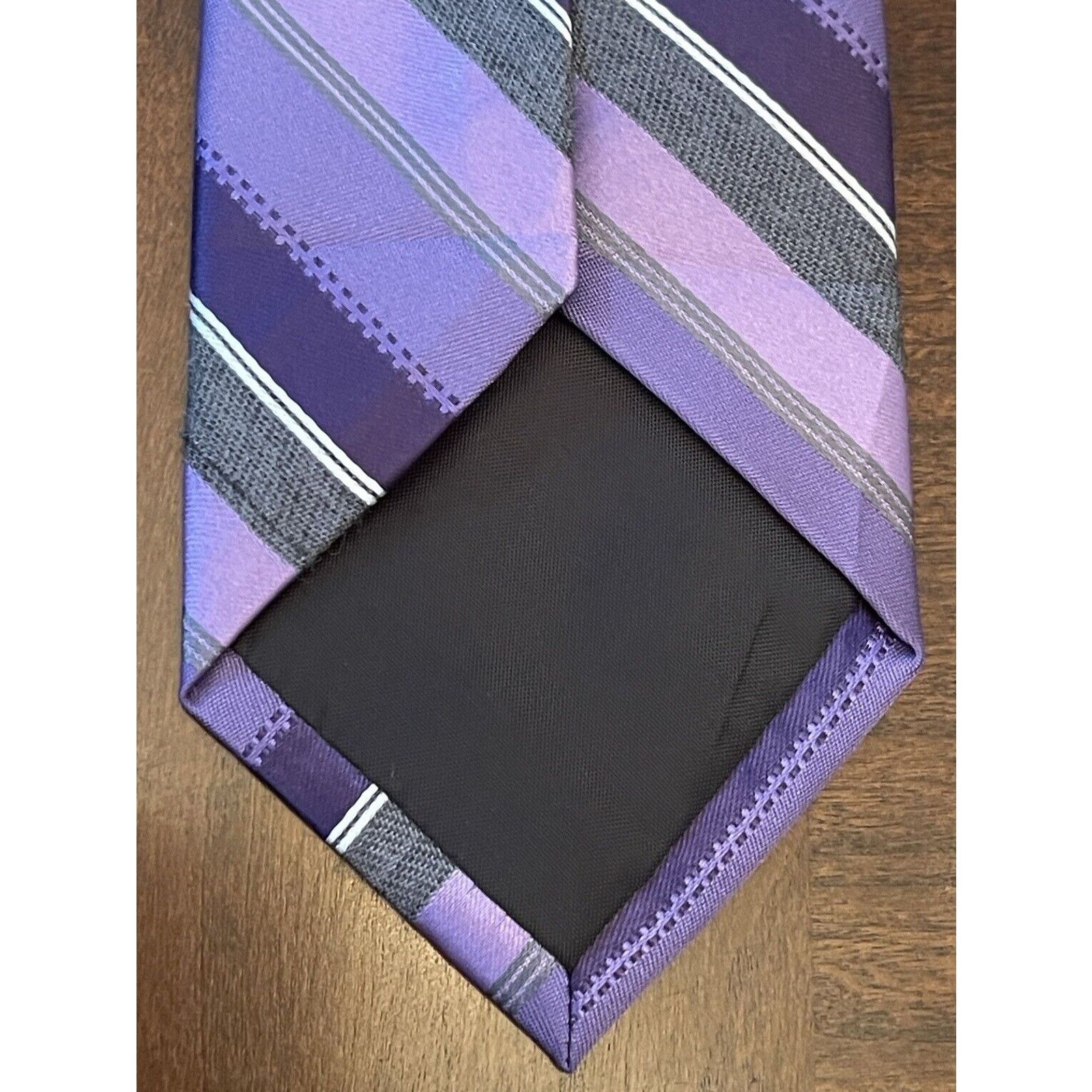 J Ferrar J. Ferrar Purple Gray 94% Polyester 6% Cotton Made In China Size ONE SIZE - 2 Thumbnail