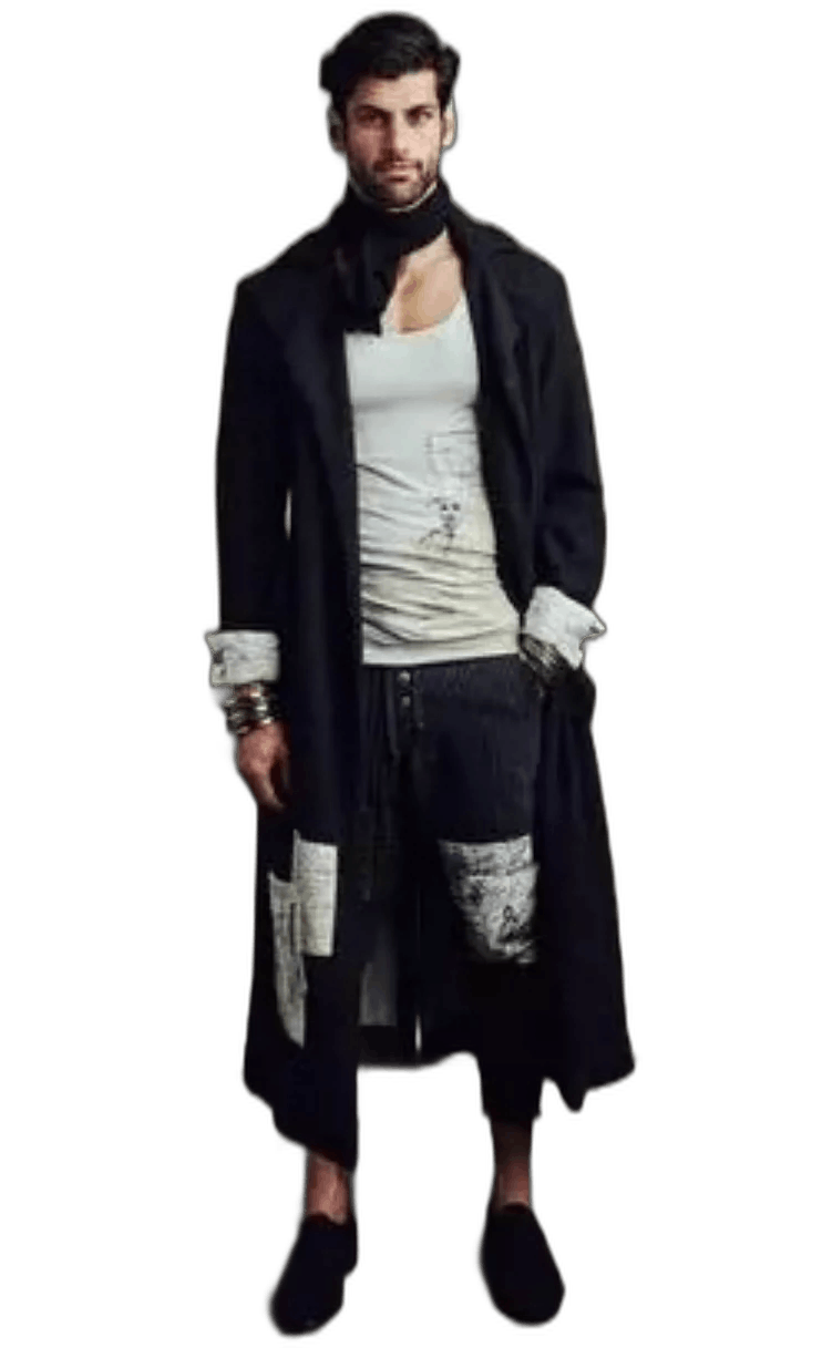 Greg Lauren handmade western-style patchwork pants Size US 30 / EU 46 - 1 Thumbnail