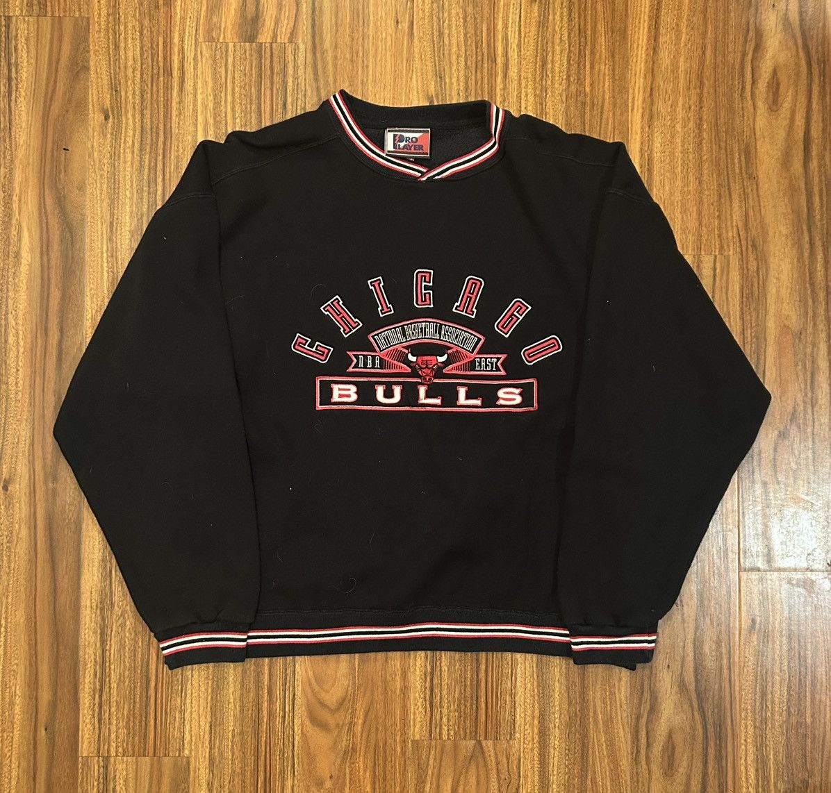 Other Vintage 90s Chicago Bulls Pro Player Crewneck USA Size US L / EU 52-54 / 3 - 1 Thumbnail