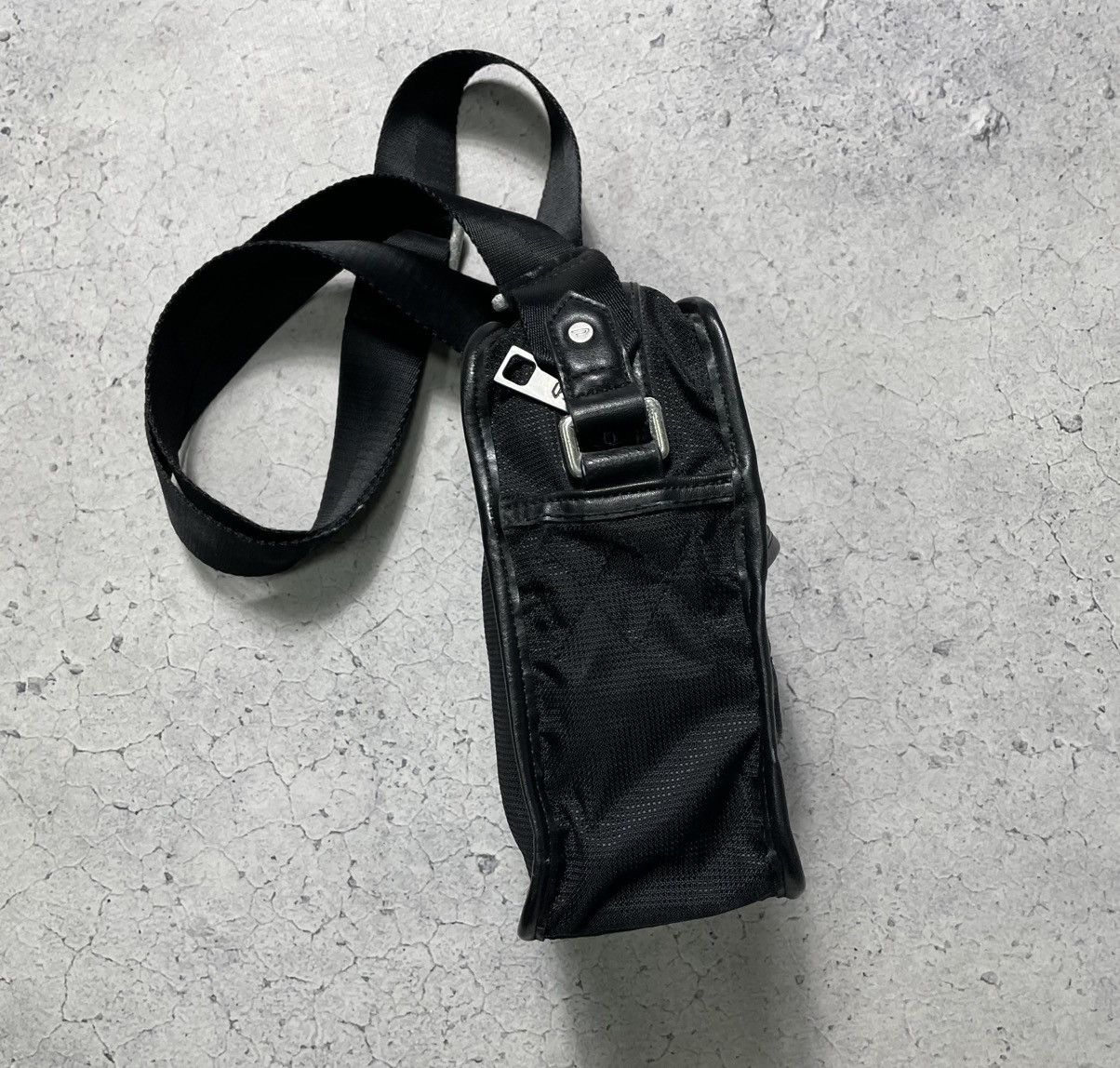 Diesel Diesel Leather Messenger Bag Black Y2K Size ONE SIZE - 4 Thumbnail