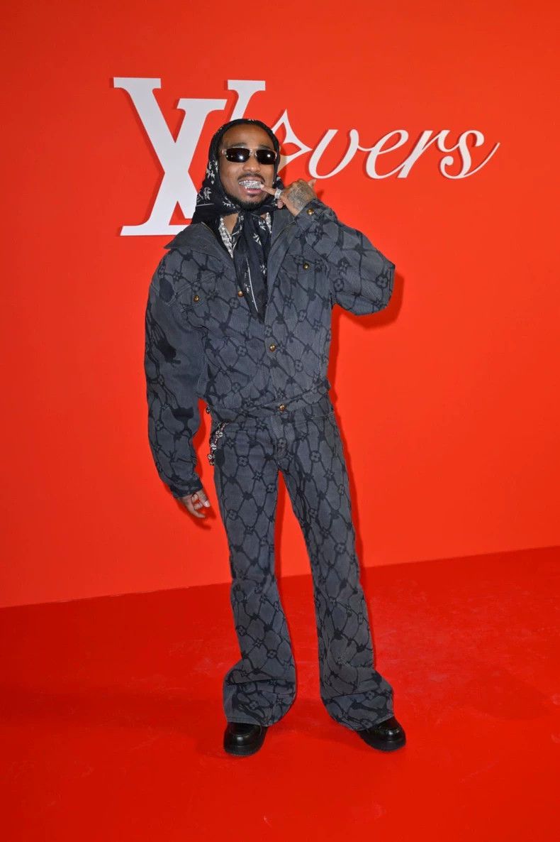 Louis Vuitton Louis Vuitton 24 FW fishnet presbyopic tie-dyed jeans 2501- Size US 30 / EU 46 - 9 Thumbnail