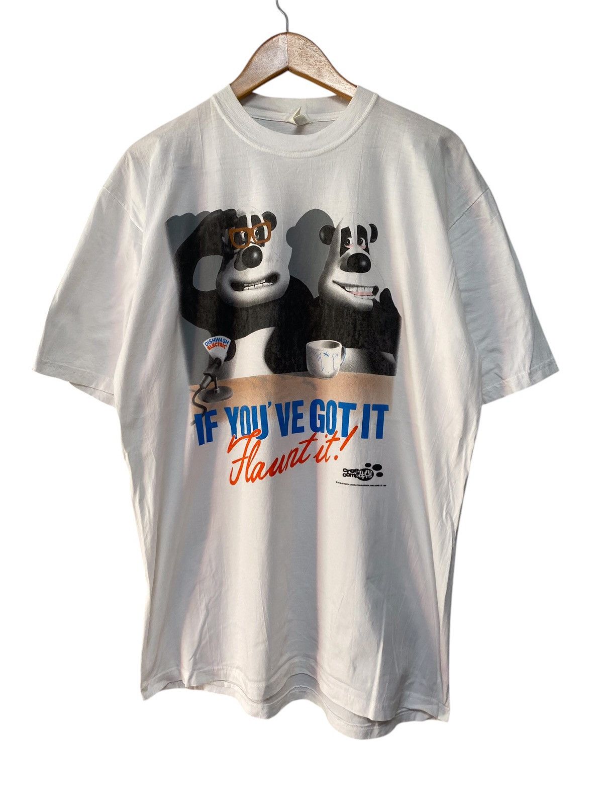 Vintage Vintage 1992 creature the electricity association tee (B4) Size US XL / EU 56 / 4 - 2 Thumbnail
