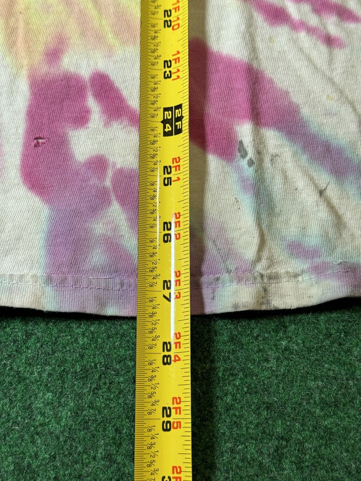 Band Tees × Vintage Vintage 90s Phish Tie Dye Hippie Rare Thrashed Band T Shirt Size US XL / EU 56 / 4 - 7 Thumbnail