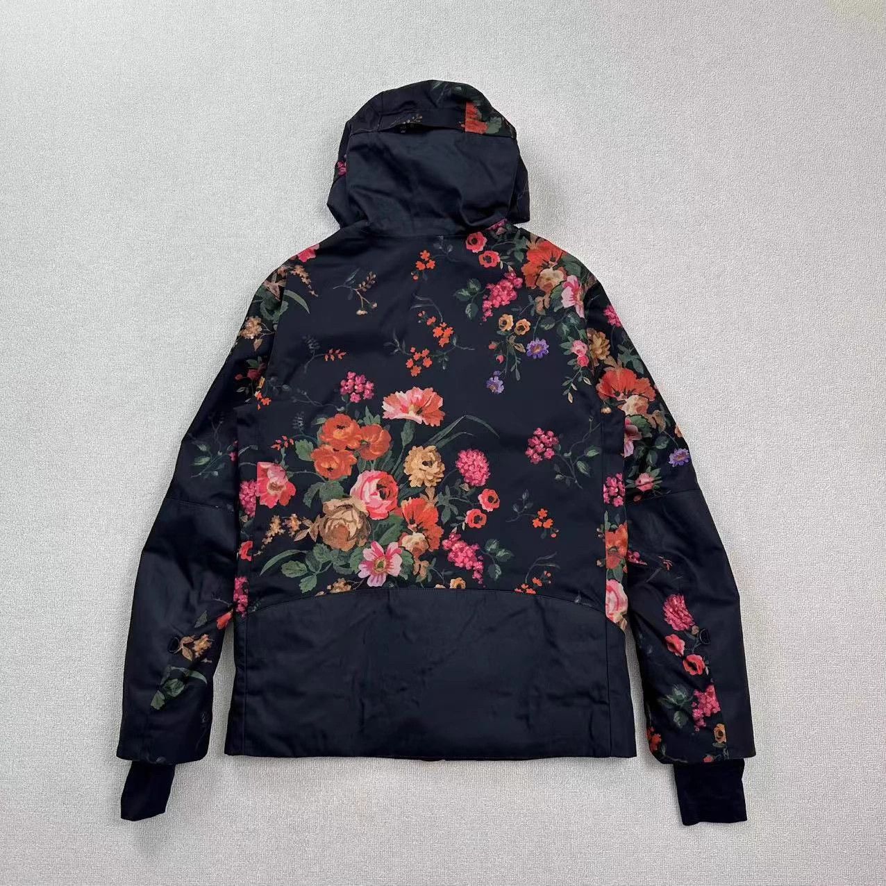 Moncler MONCLER floral hooded ski down jacket size 1 like new Size S / US 4 / IT 40 - 2 Thumbnail