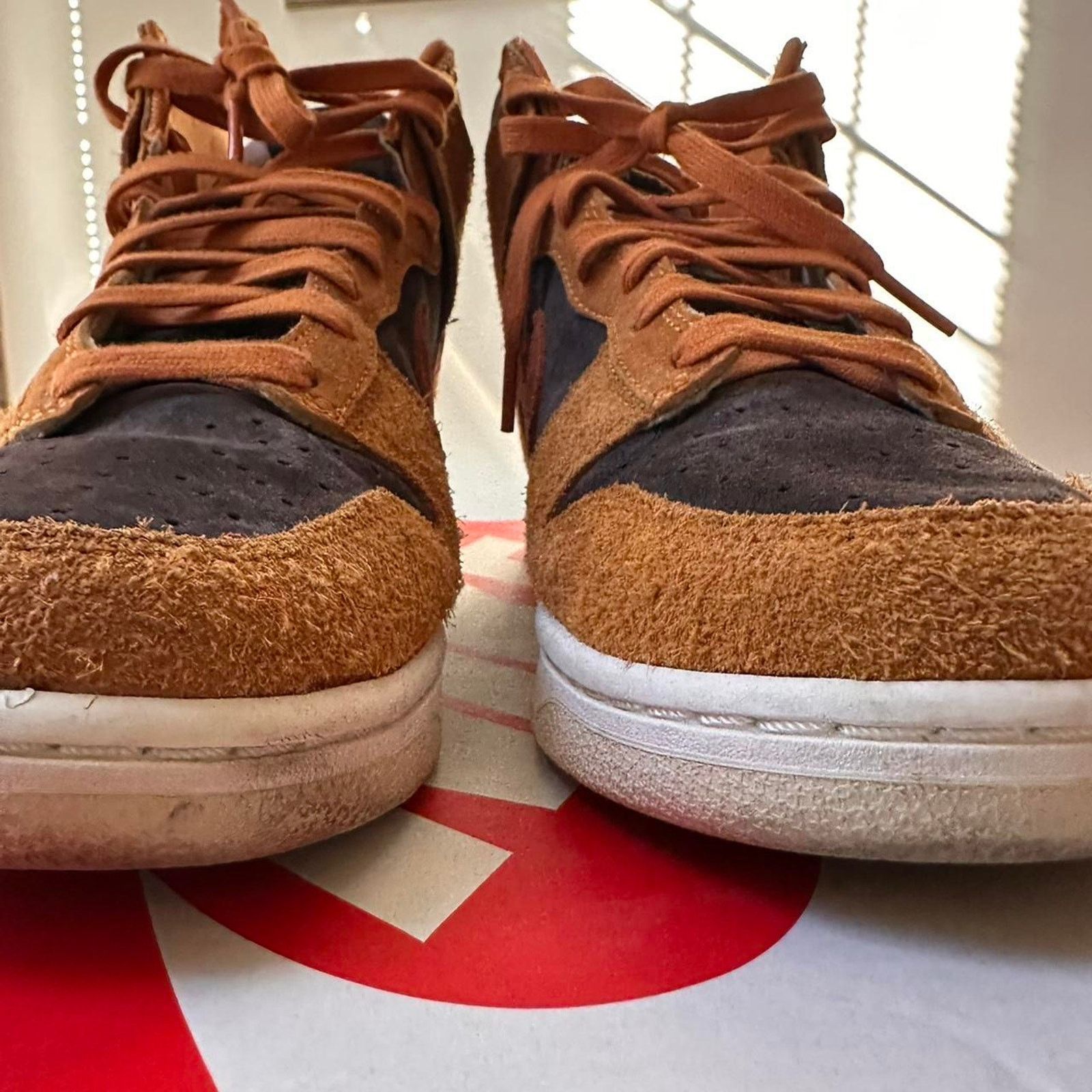Nike × Santa Cruz Skateboards Nike Dunk High PRM Dark Russet Size US 10 / EU 43 - 3 Thumbnail