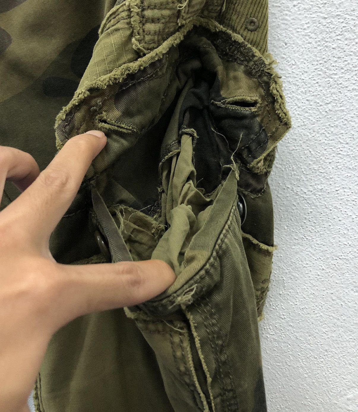 Japanese Brand Vintage Saves Stars Military Cargo Pants Size US 31 - 11 Thumbnail