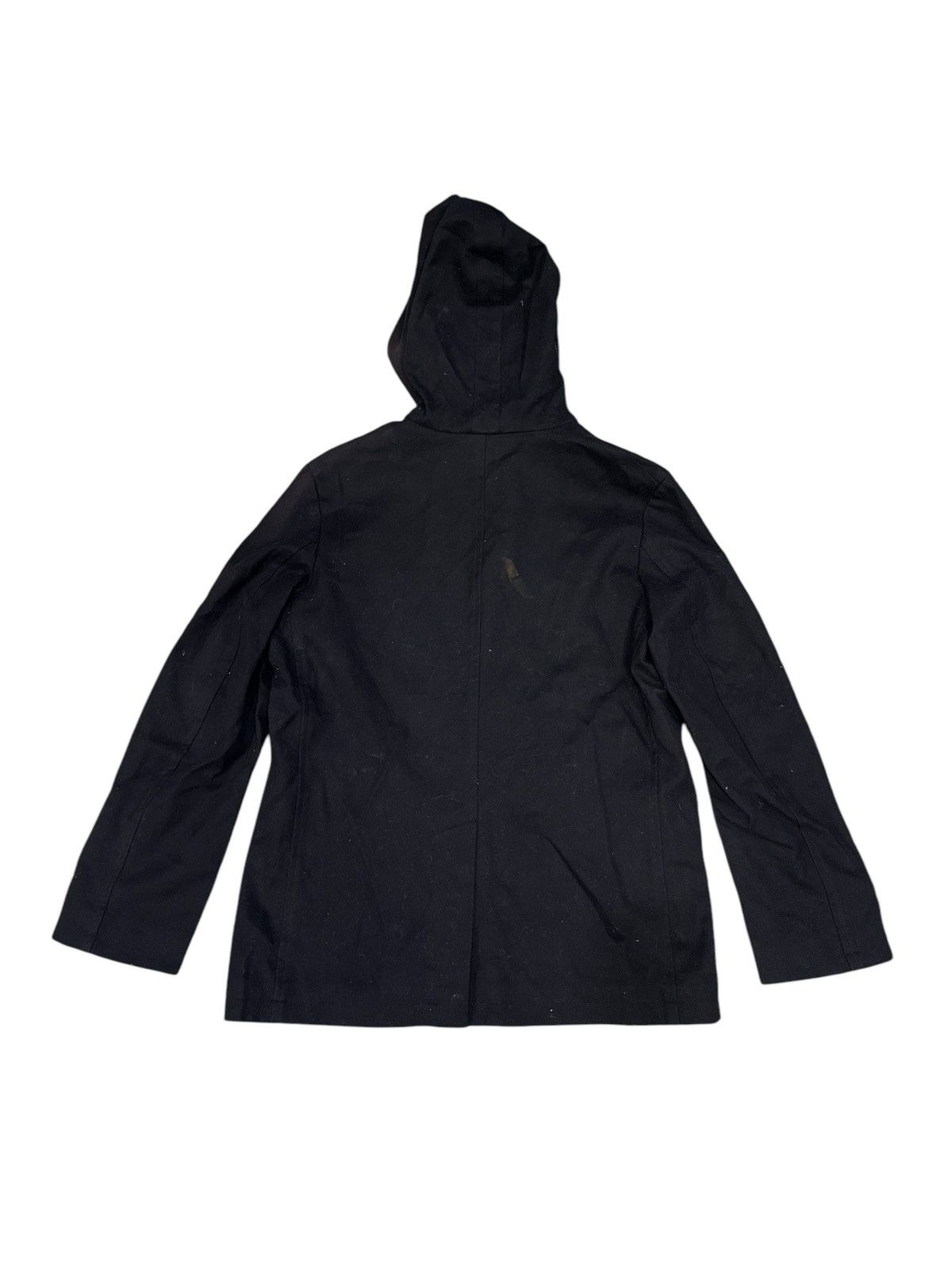 Y's Y'S SINGLE BREASTED HOODED GABARDINE COAT JACKET Size US M / EU 48-50 / 2 - 2 Thumbnail