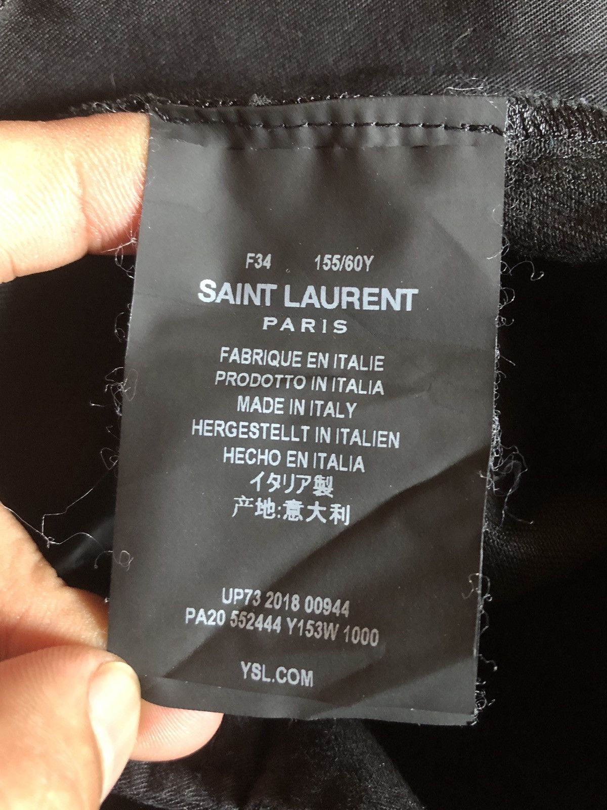 Saint Laurent Paris Saint Laurent cotton ramie back pocket bermuda shorts Size 28" / US 6 / IT 42 - 8 Thumbnail