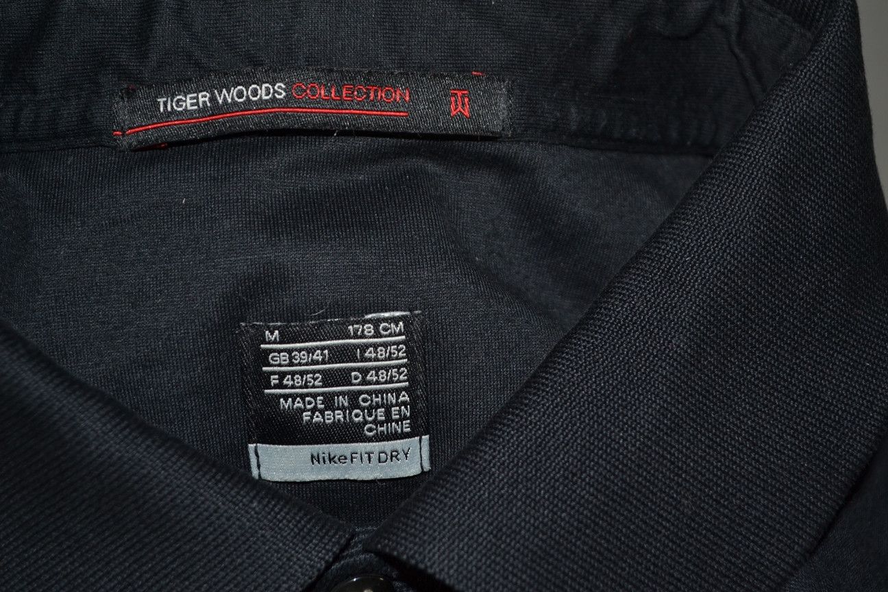 Nike × Tiger Woods × Vintage Vintage Nike Tiger Woods Polo shirt M Size US M / EU 48-50 / 2 - 7 Thumbnail