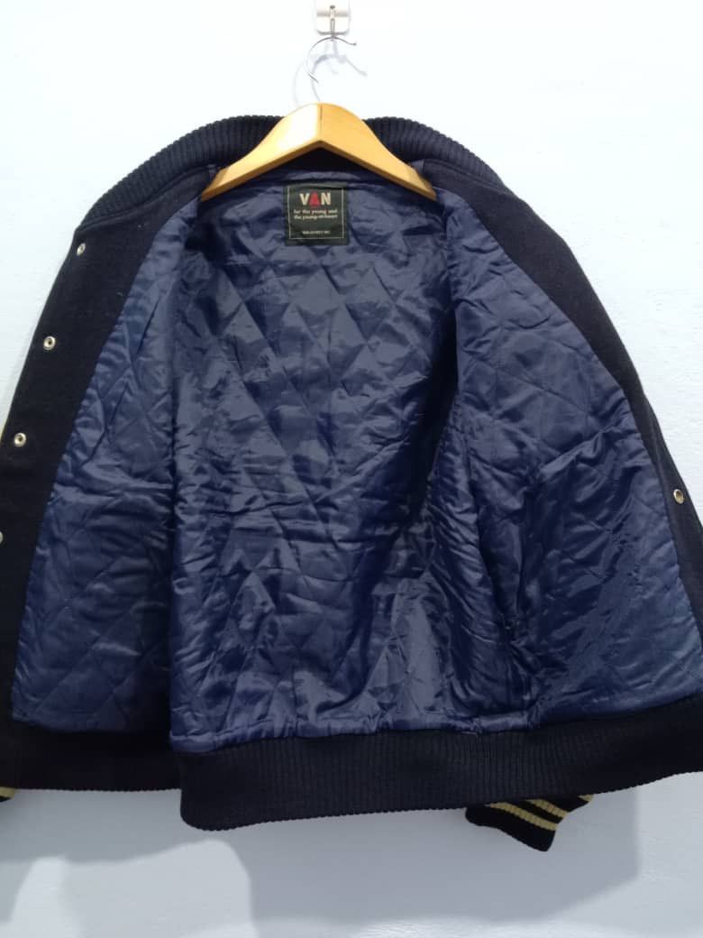 Vintage VINTAGE VAN JAC VAN GUARDS VARSITY MLB LEATHER JACKET Size US M / EU 48-50 / 2 - 11 Thumbnail