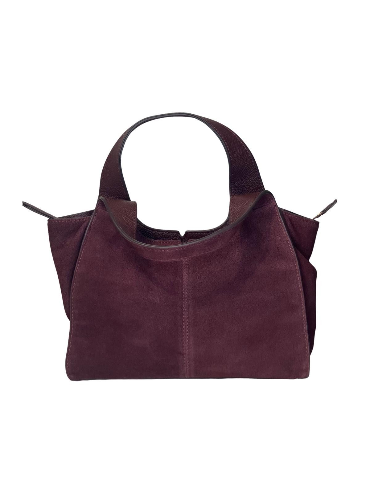 Vince Camuto Vince Camuto Burgundy Leather Satchel Bag Classic Size ONE SIZE - 4 Thumbnail