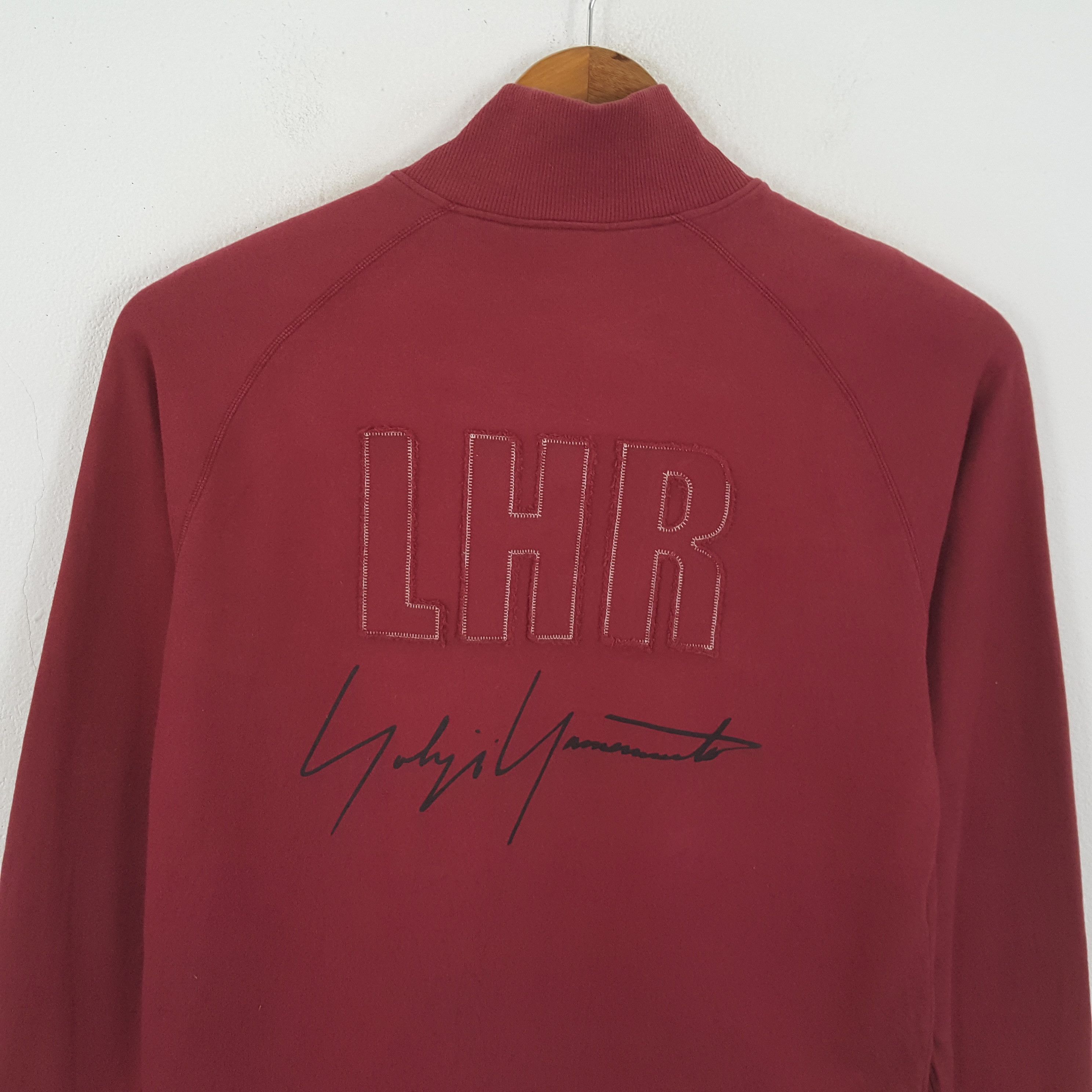 Adidas × Vintage × Yohji Yamamoto Vintage ADIDAS x YOHJI YAMAMOTO Sportswear Style Sweatshirt Size US M / EU 48-50 / 2 - 2 Thumbnail