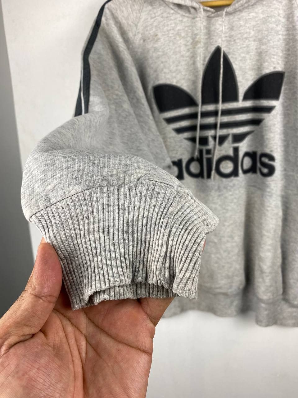 Adidas vintage adidas big logo hoody nice design made in canada Size US XXL / EU 58 / 5 - 5 Thumbnail