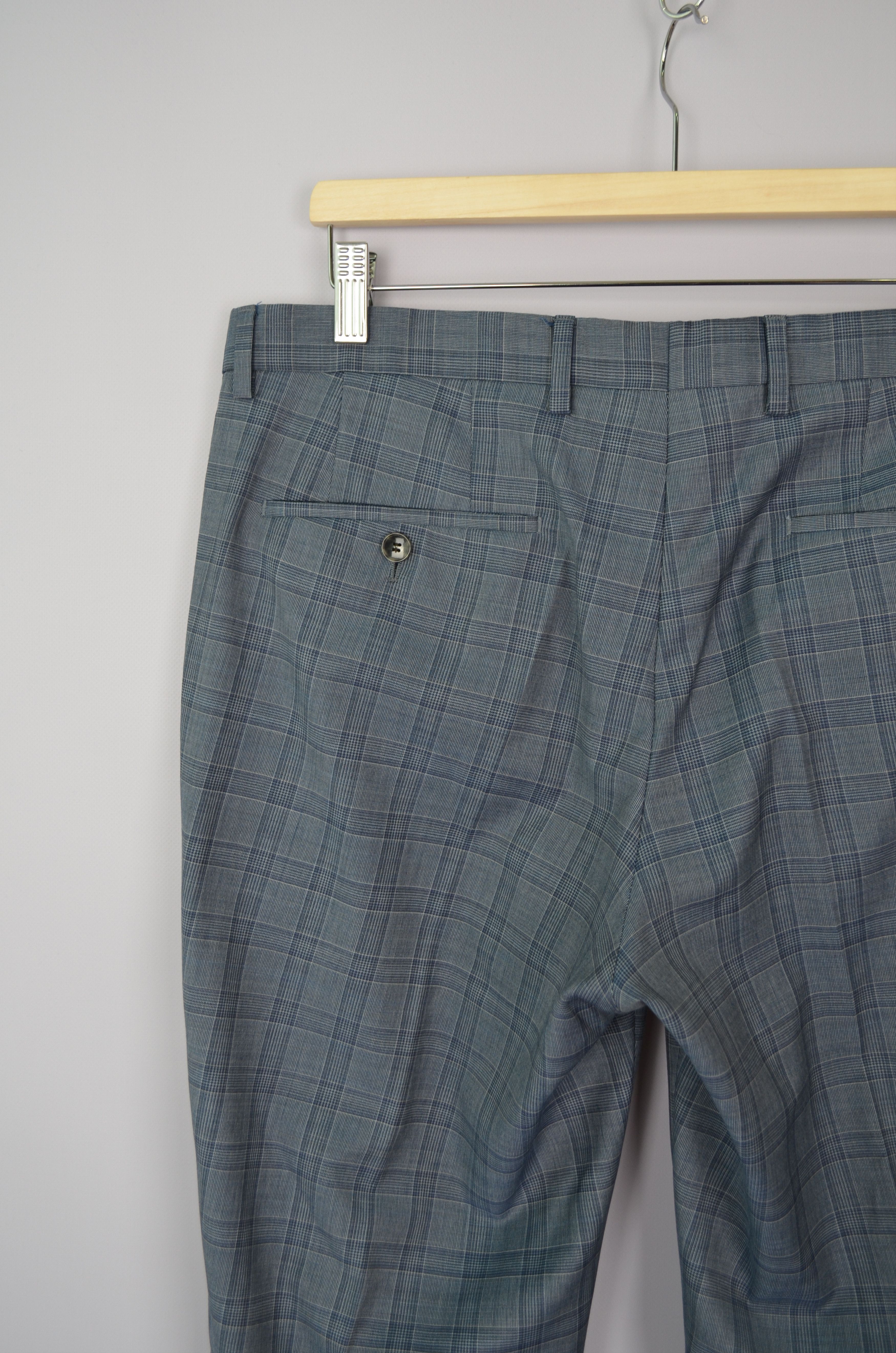 Hugo Boss Hugo Boss Check 100% Wool Pants Trousers Size 50 W32 L30 Size US 32 / EU 48 - 7 Thumbnail