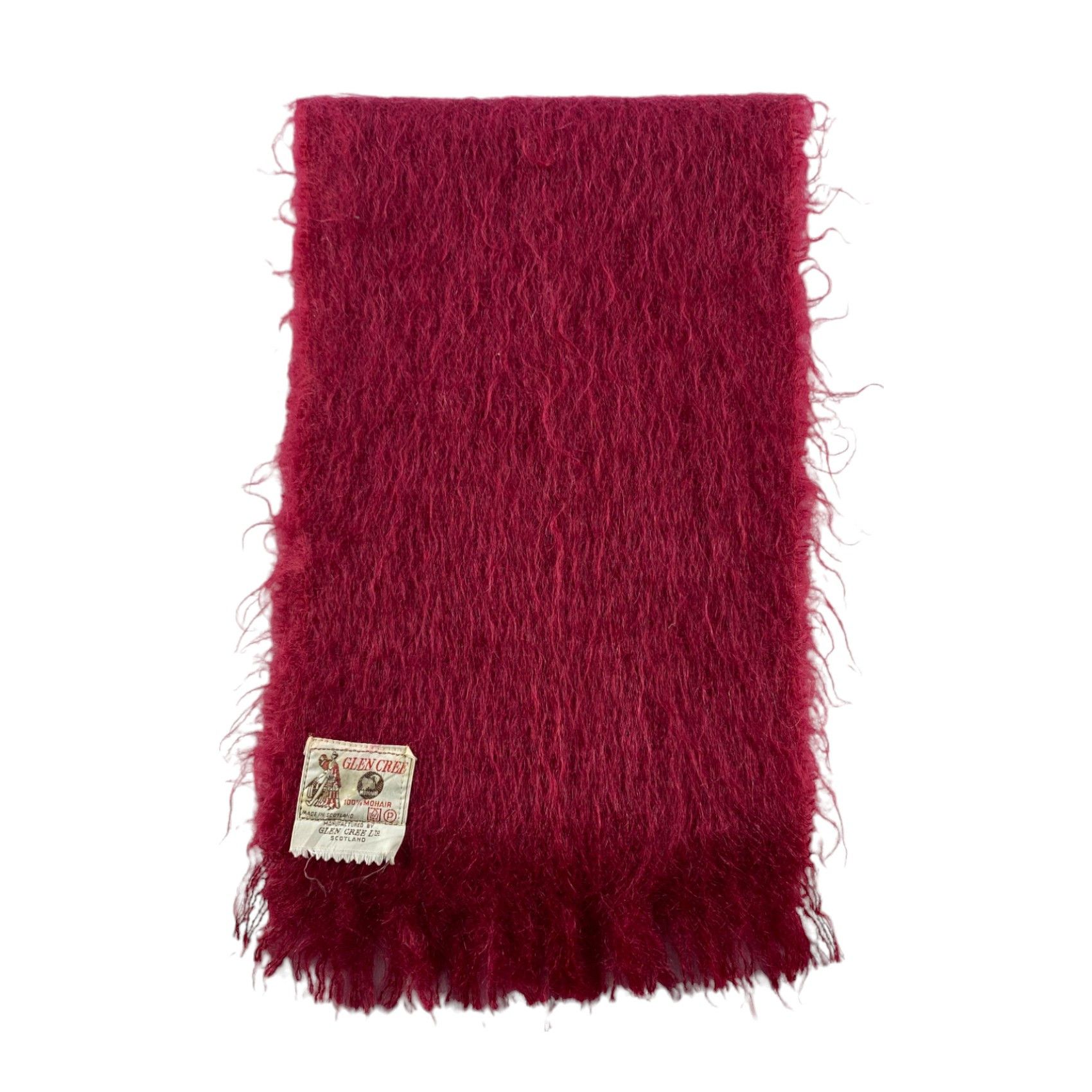 Vintage Glen Cree Mohair Scarf / Muffler / Neckwear - WW1988 Size ONE SIZE - 2 Thumbnail