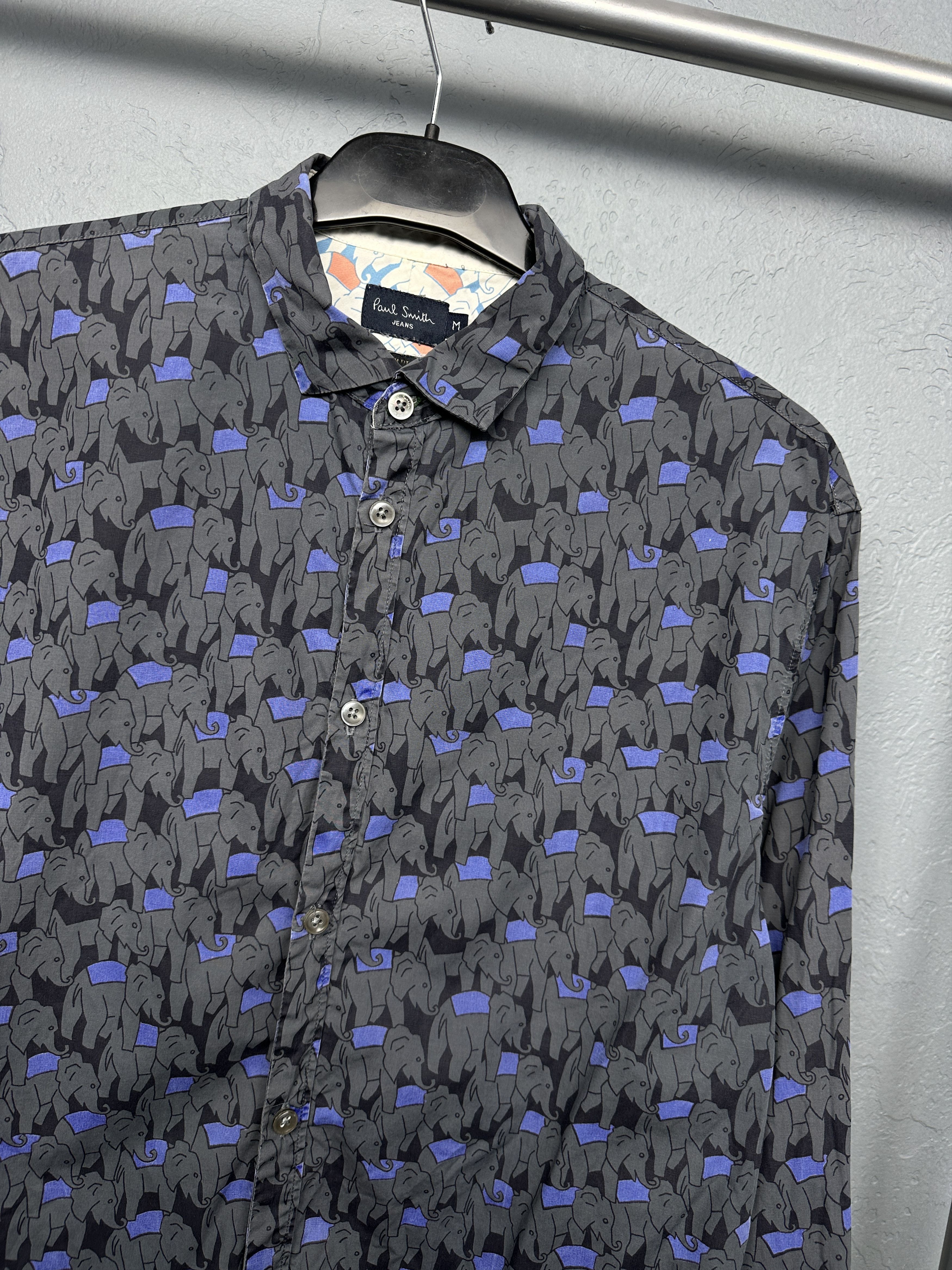 Paul Smith Paul Smith Vintage Mens Long Sleeve Shirt Slim Fit Size US M / EU 48-50 / 2 - 2 Thumbnail