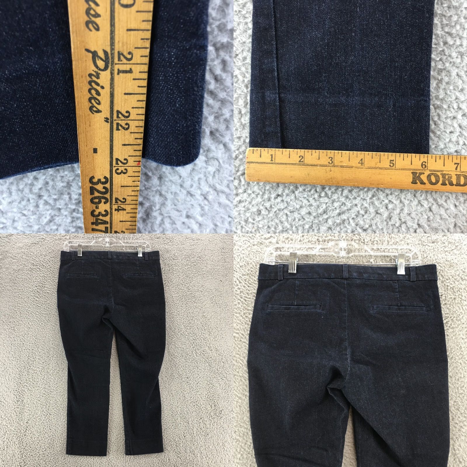 Banana Republic Banana Republic Sloan Crop Petite Skinny Jeans Womens 8 Petite Blue Mid Rise Jeans Size 30" / US 8 / IT 44 - 8 Thumbnail