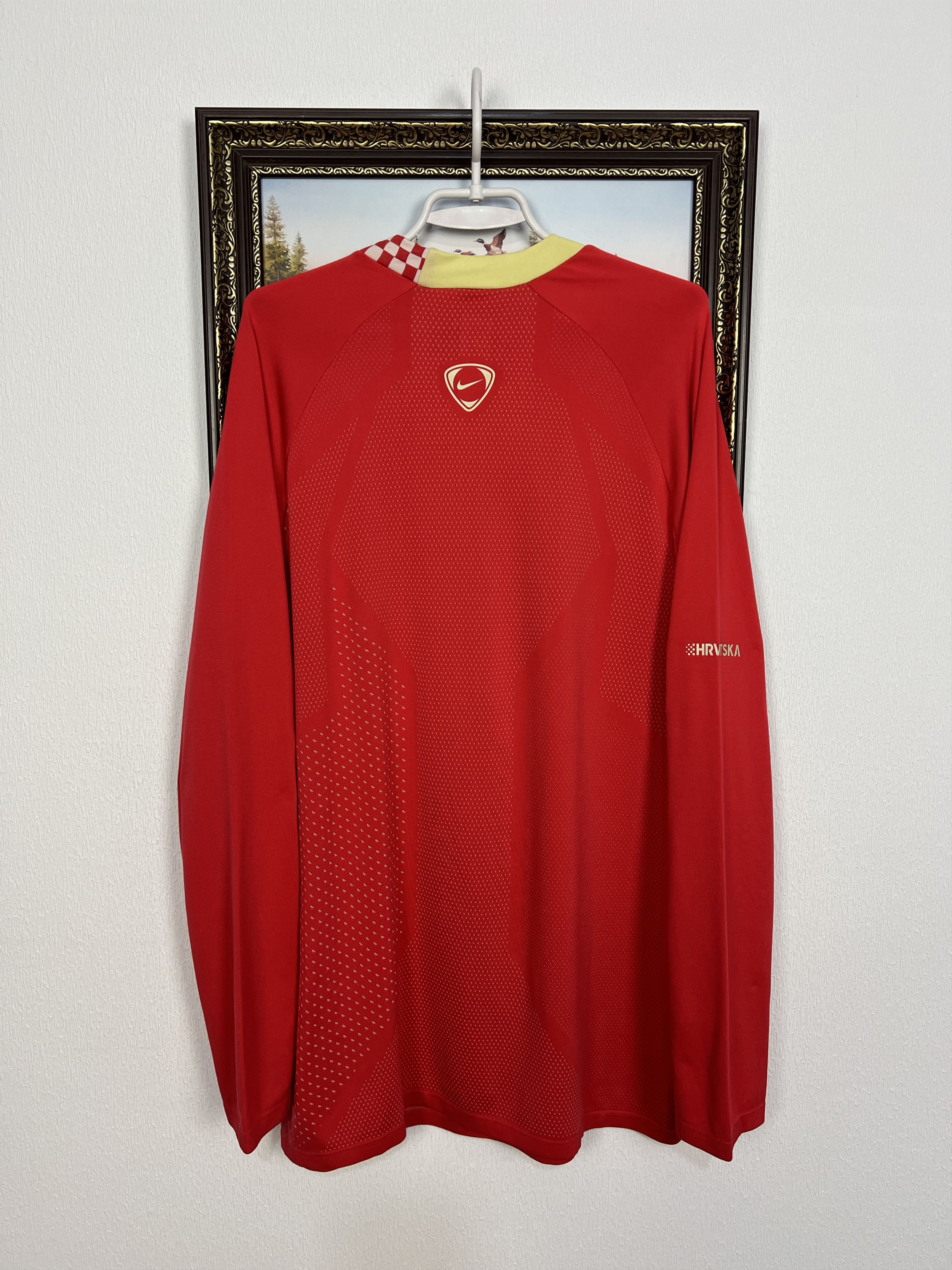 Nike Croatia Football Train Sweatshirt Long Sleeve Player Issue Size US XL / EU 56 / 4 - 9 Thumbnail
