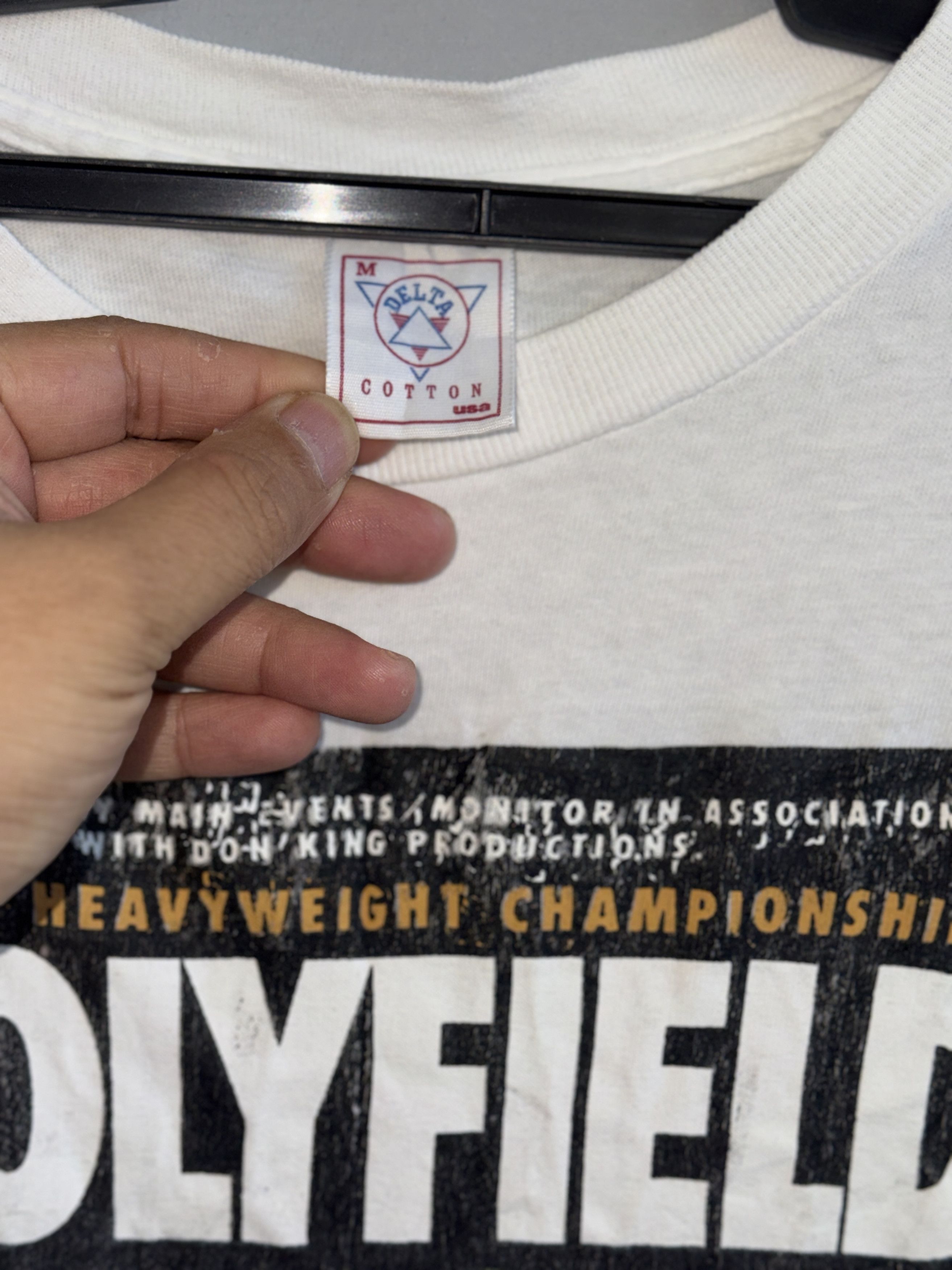 Vintage Mike Tyson VS Evander Holyfield Epic Vintage T-Shirt Size US M / EU 48-50 / 2 - 6 Thumbnail