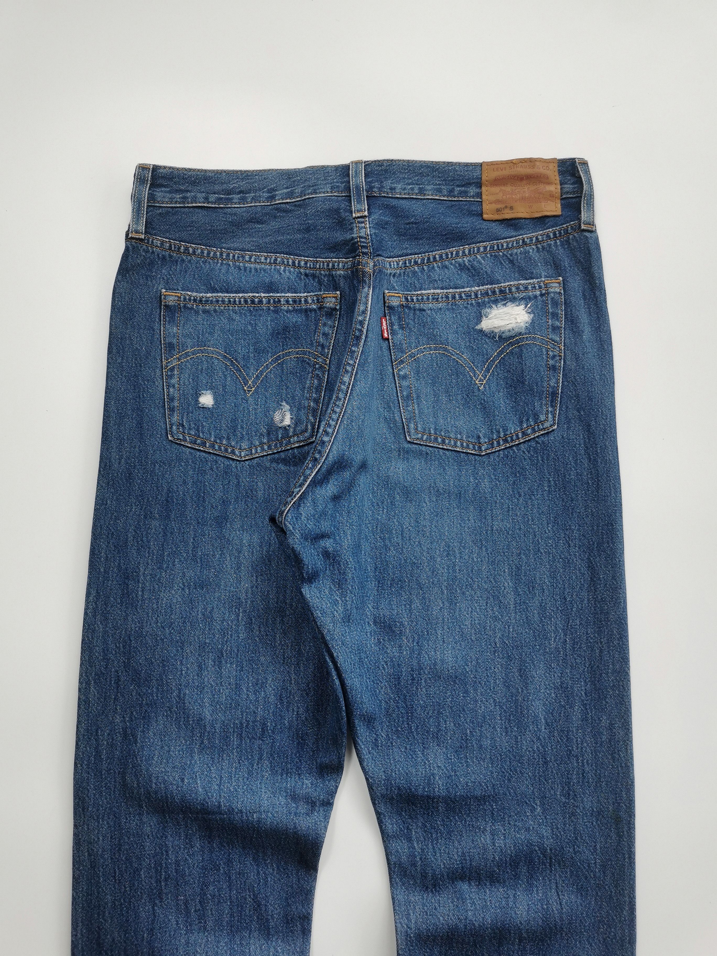 Levi's Vintage Levis 501 Skinny 29'x31.5 (Lenght 41.5') Size US 29 - 10 Thumbnail