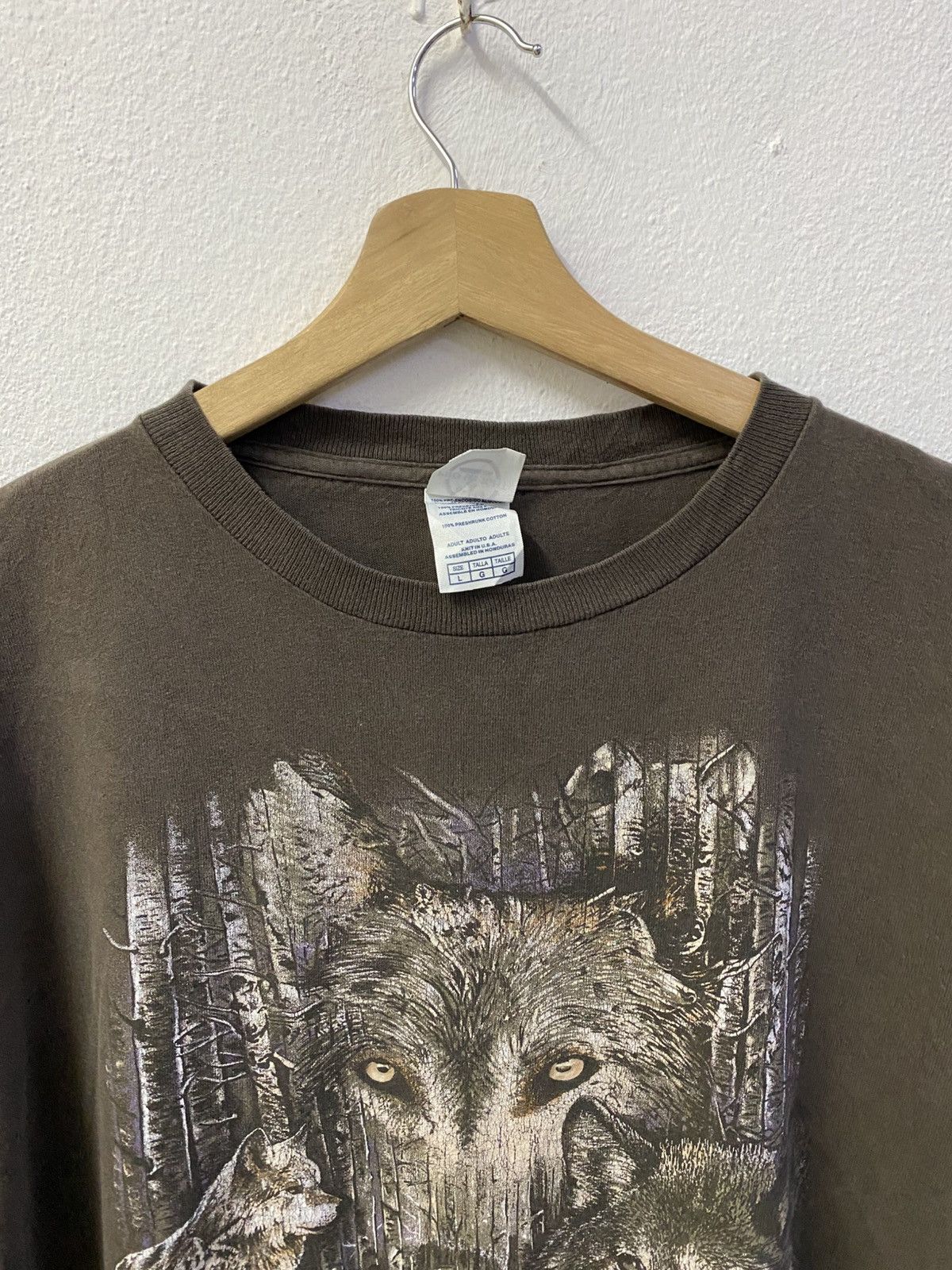 Habitat × Vintage Vintage Alaska Wolf Graphic Tee Size US L / EU 52-54 / 3 - 2 Thumbnail