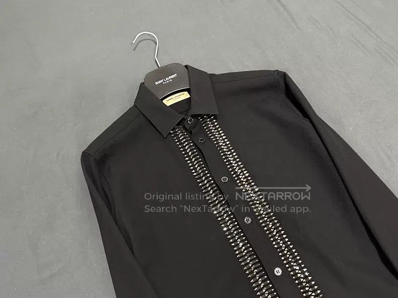 Saint Laurent Paris Saint Laurent Paris Bullet Shirt i Size XS / US 0-2 / IT 36-38 - 3 Thumbnail