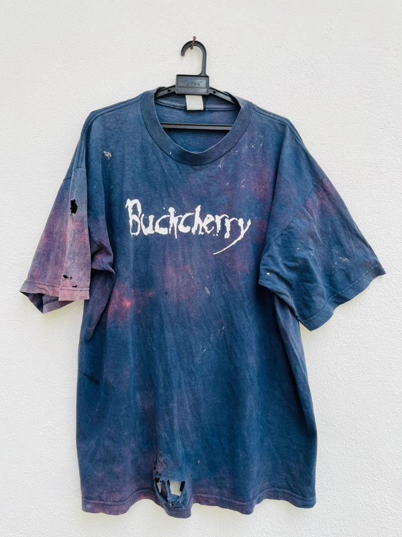 Band Tees × Vintage Vintage 90s Buckcherry World Tour Band Music Fashion Style Size US XL / EU 56 / 4 - 1 Thumbnail