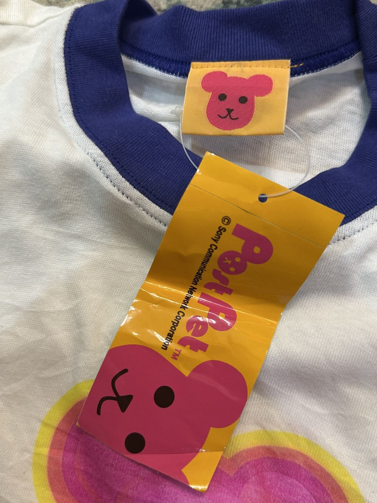 Japanese Brand × Sony Vintage 1997 Postpet™️ By Sony Ringer Tee Size US M / EU 48-50 / 2 - 11 Thumbnail