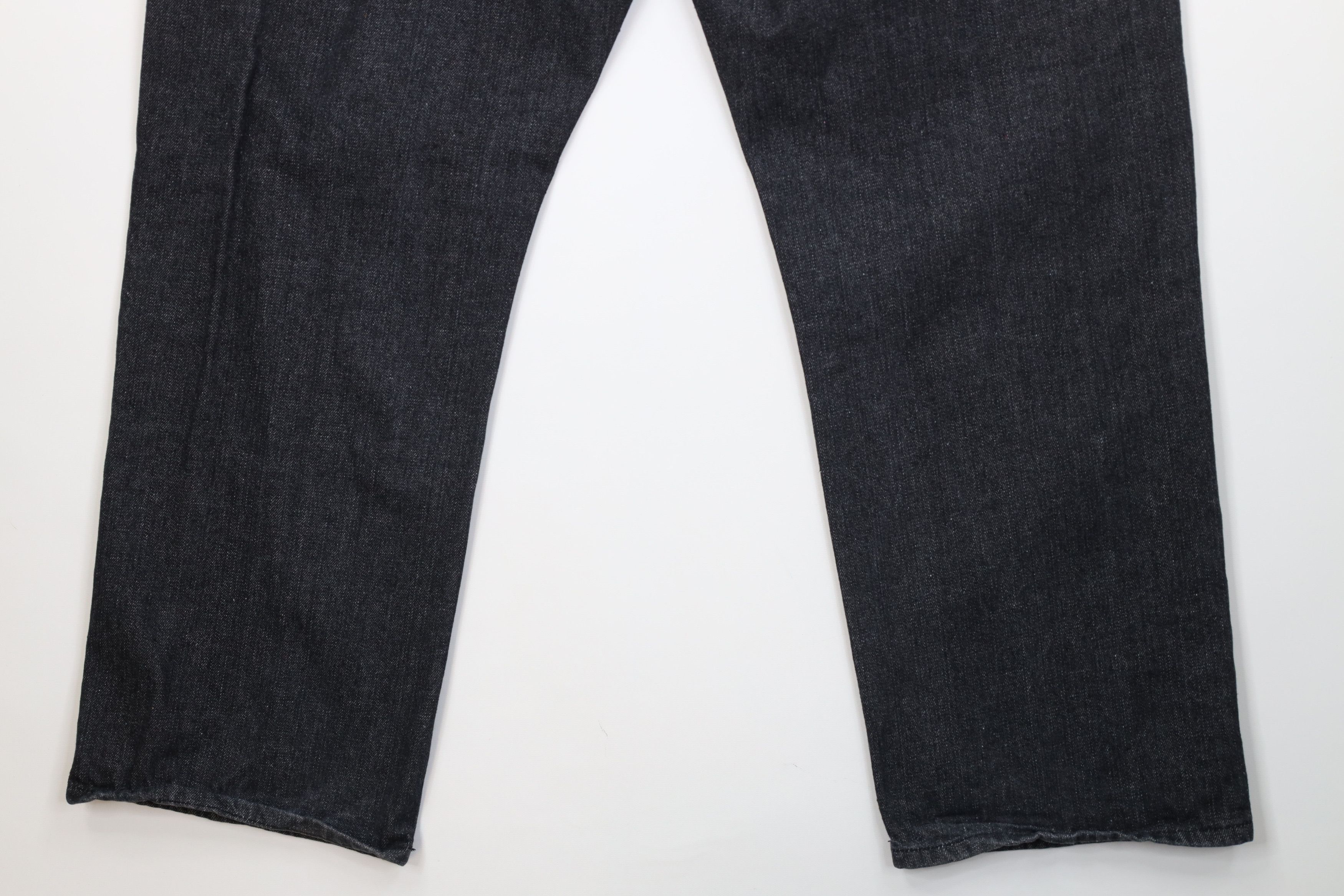 Enyce Vintage 90s Y2K Enyce Baggy Fit Wide Leg Denim Jeans Black Size US 42 / EU 58 - 14 Thumbnail
