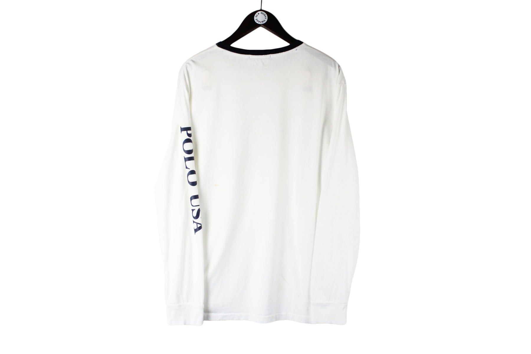 Polo Ralph Lauren × Vintage Polo USA by Ralph Lauren Sweatshirt Medium Size US M / EU 48-50 / 2 - 2 Thumbnail