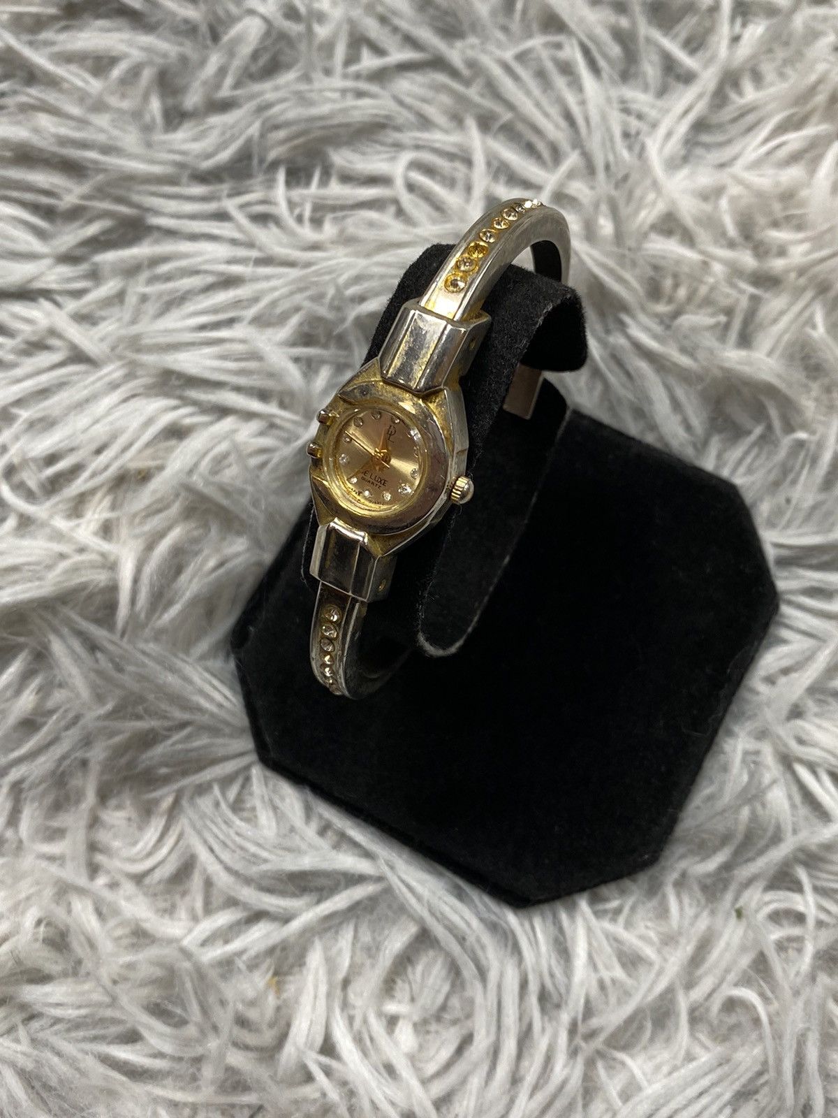 Jewelry De Luxe Gold-Tone Bracelet Watch | , Men's