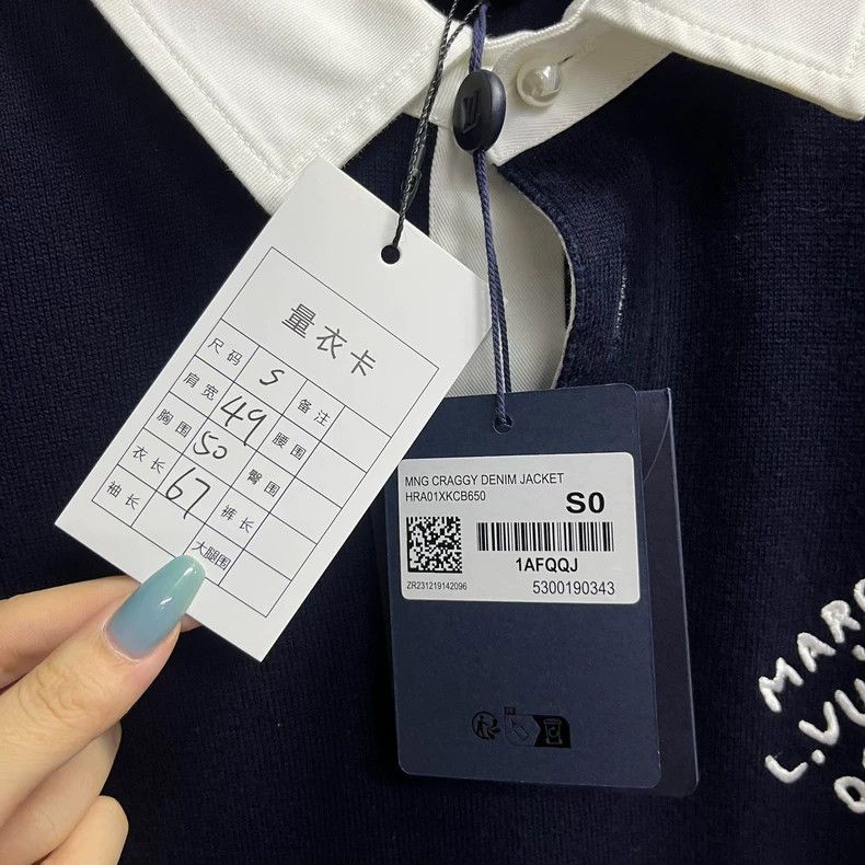Louis Vuitton Louis Vuitton 24 New Navy Blue Letter Logo Embroidered But Size US S / EU 44-46 / 1 - 3 Thumbnail
