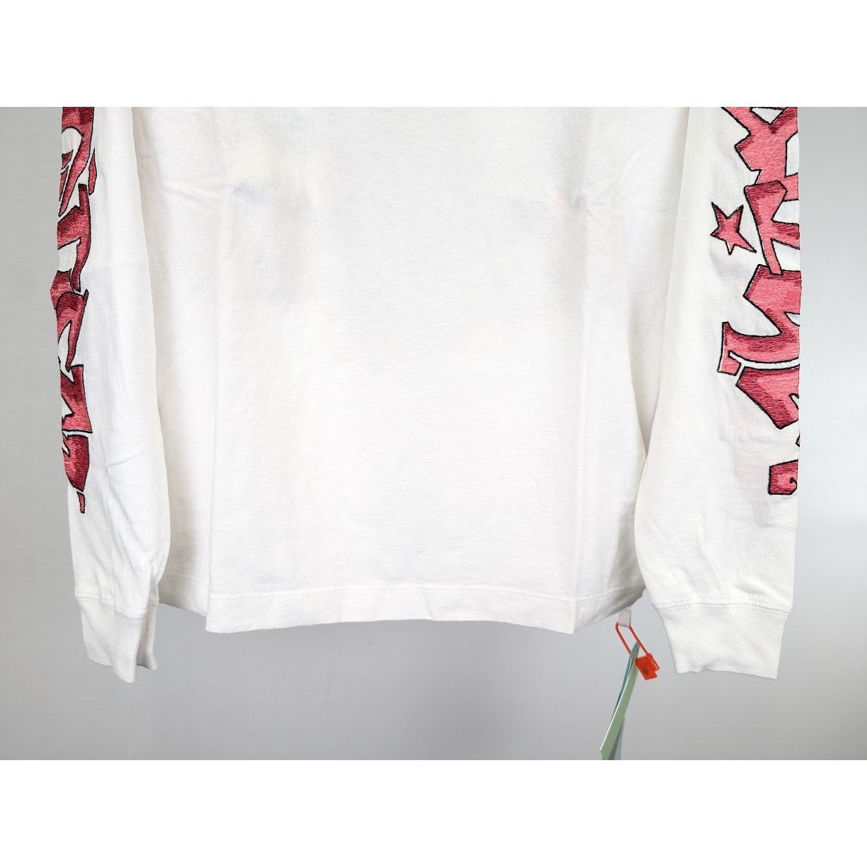 Off-White o1rshd1 Graff Pup Skate Long Sleeve T-Shirt in White Size US M / EU 48-50 / 2 - 9 Thumbnail